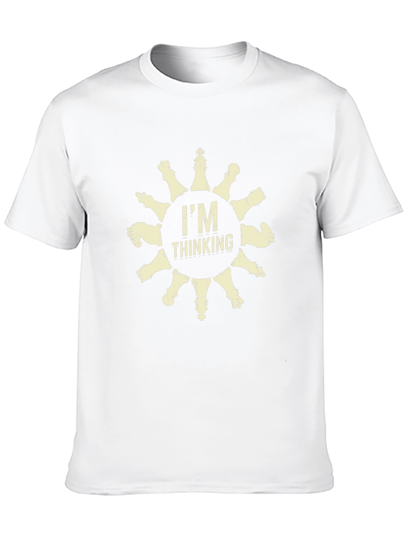 Im Thinking Chess Piece Graphic T-Shirt