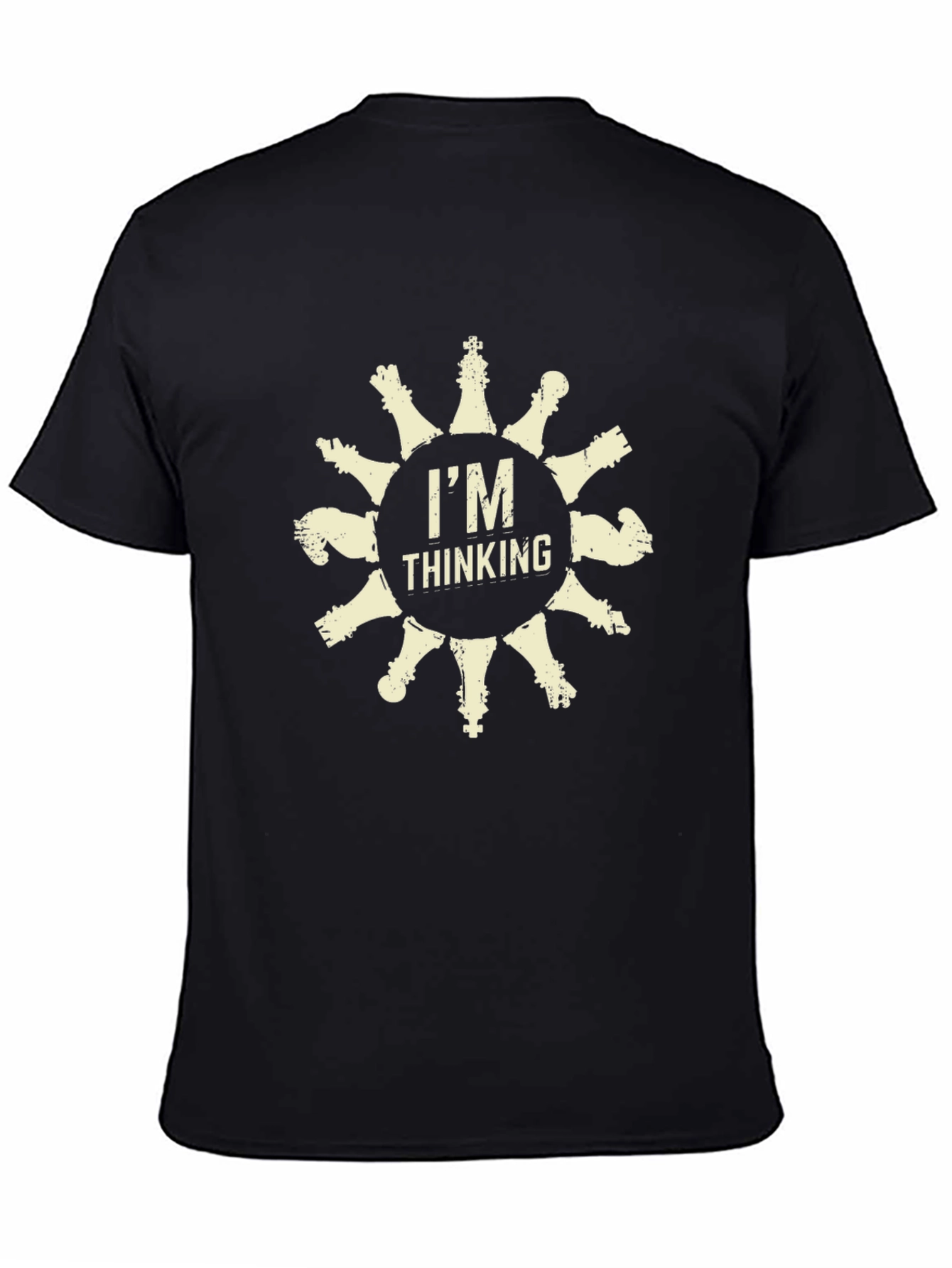 Im Thinking Chess Piece Graphic T-Shirt