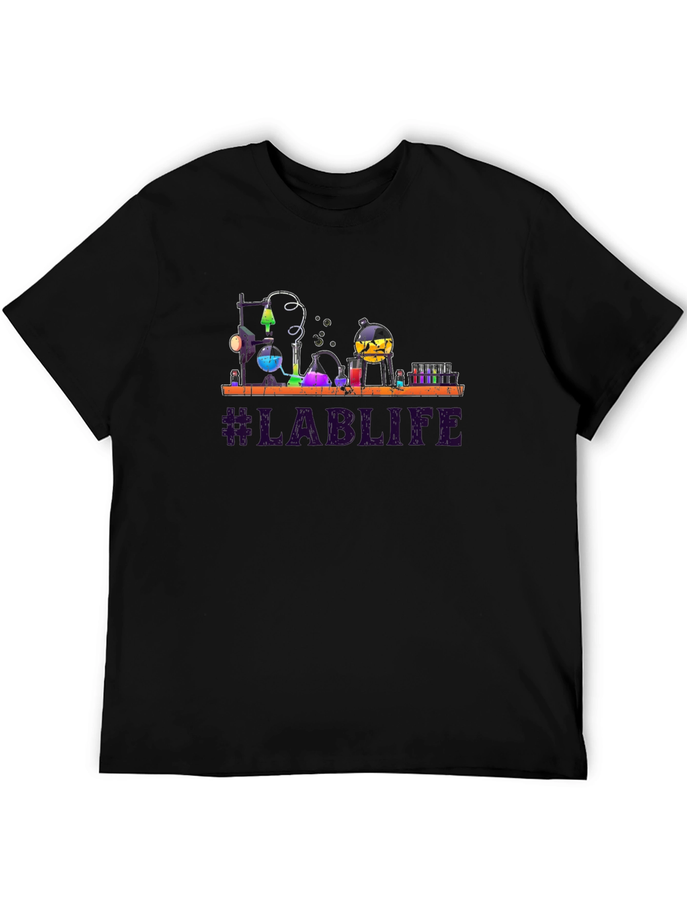 Lab Life Science T-Shirt - Black