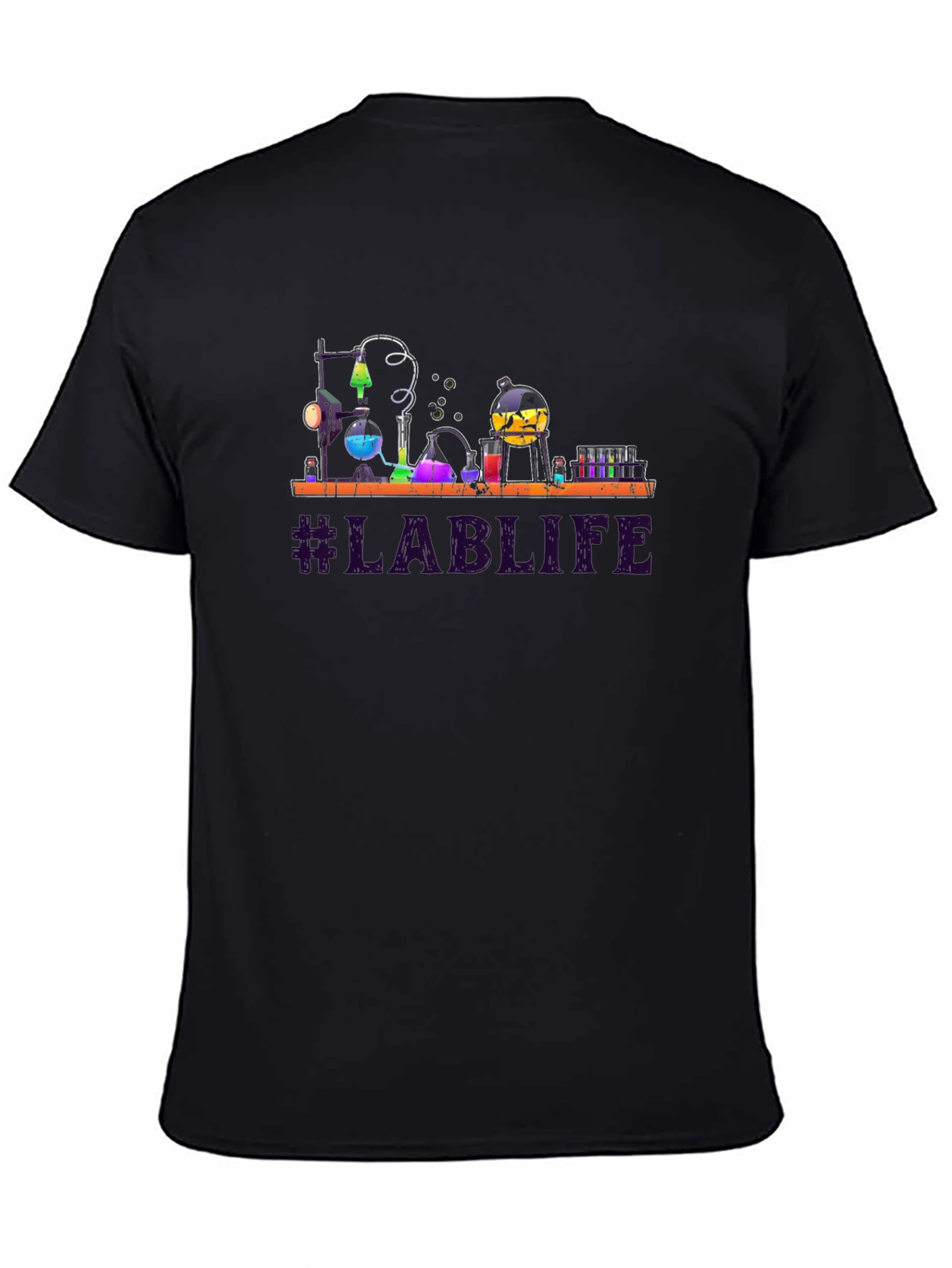 Lab Life Science T-Shirt - Black
