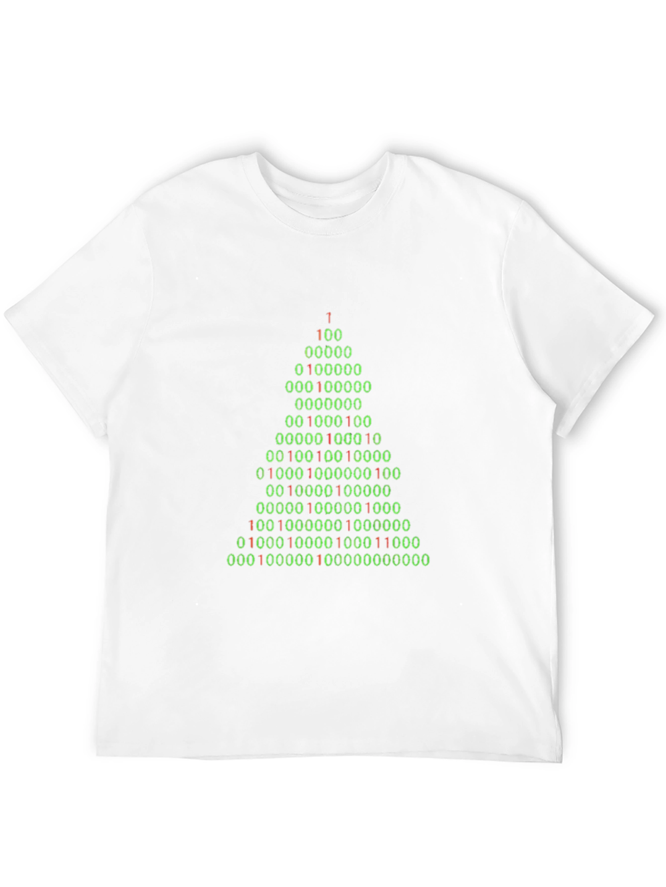 Binary Christmas Tree T-Shirt