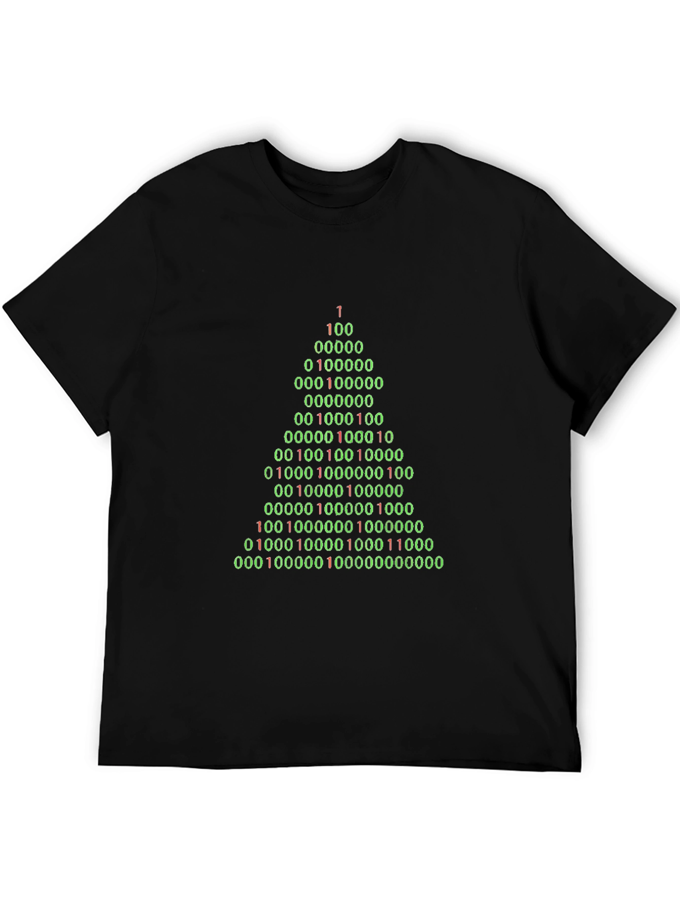 Binary Christmas Tree T-Shirt
