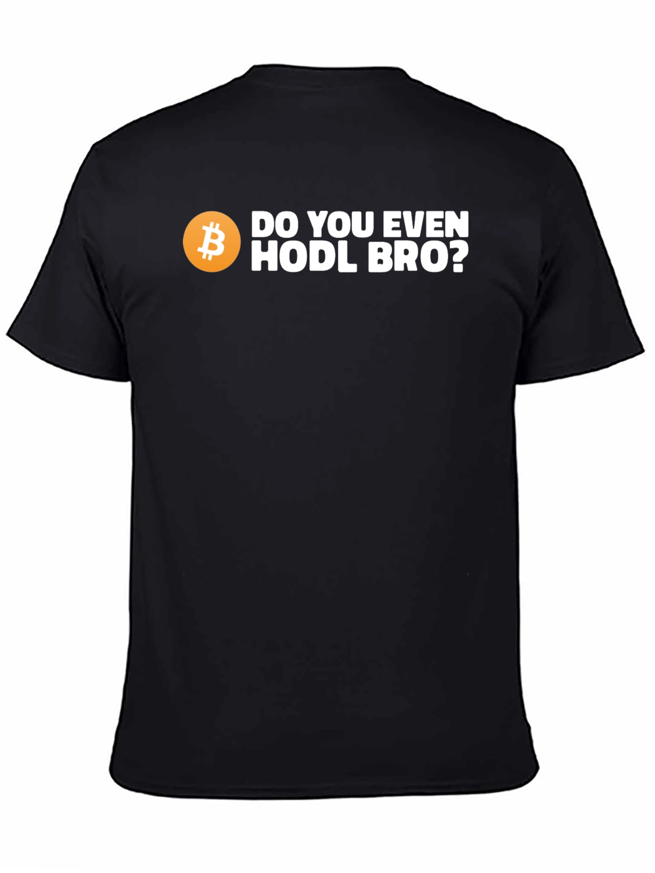 Bitcoin HODL Bro Black T-Shirt