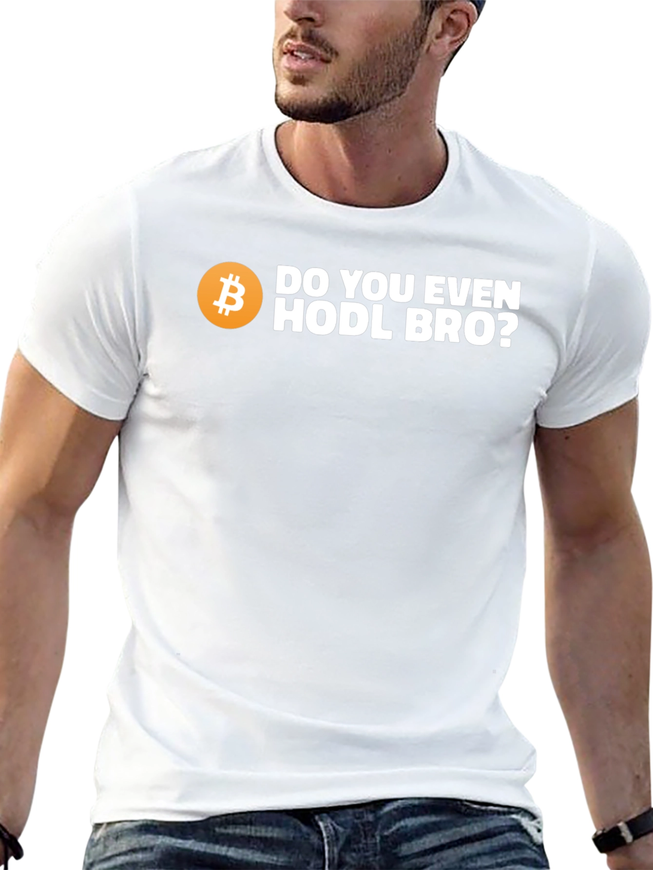 Bitcoin HODL Bro Black T-Shirt