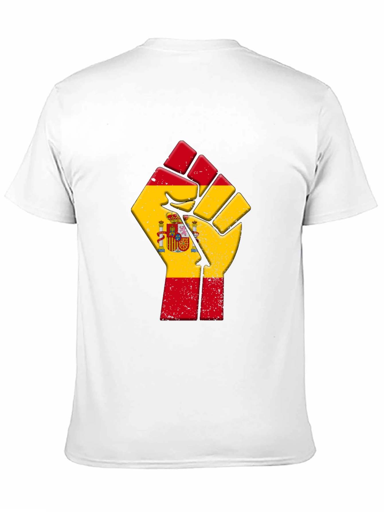Spain Flag Fist T-Shirt