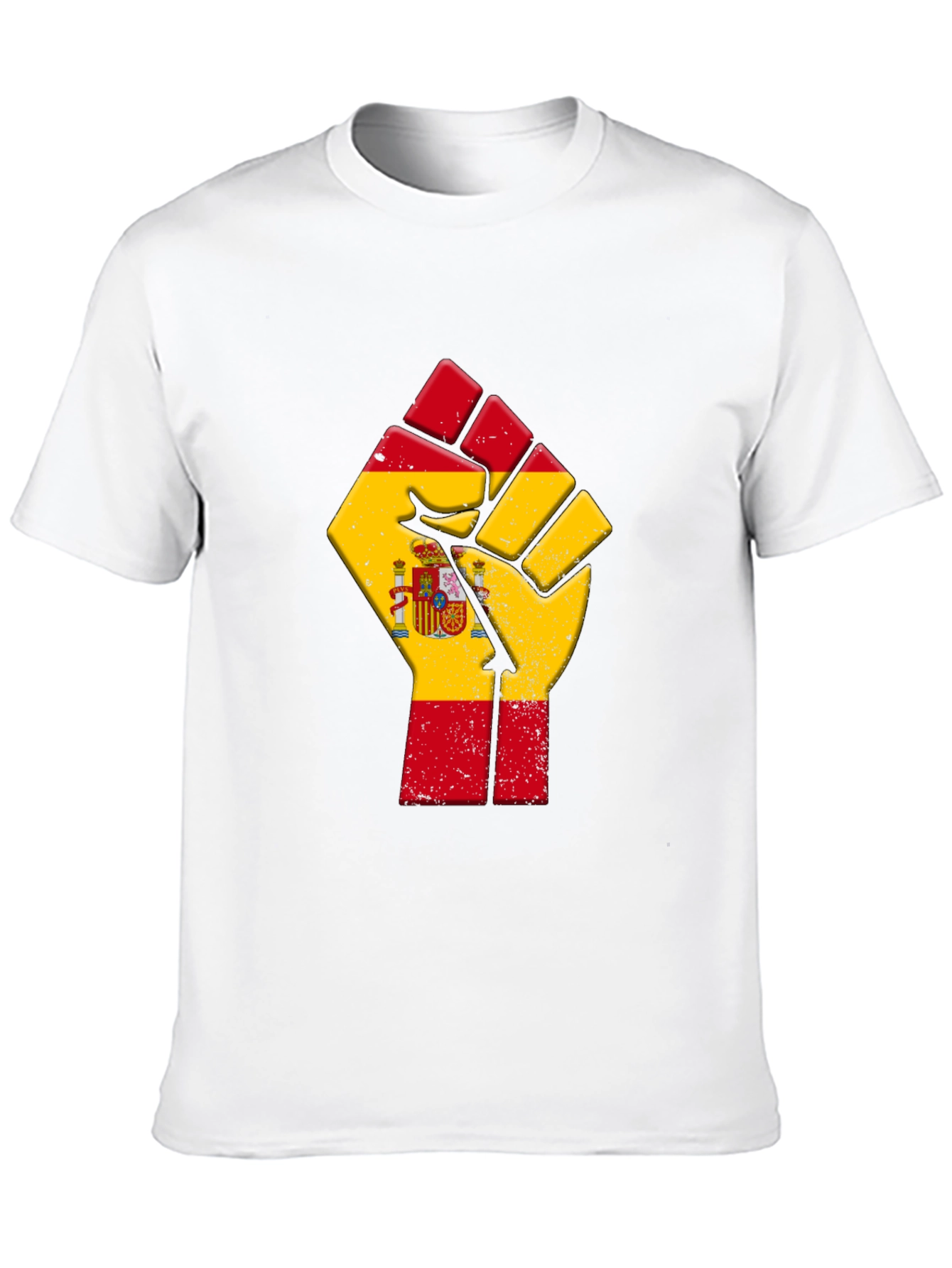 Spain Flag Fist T-Shirt