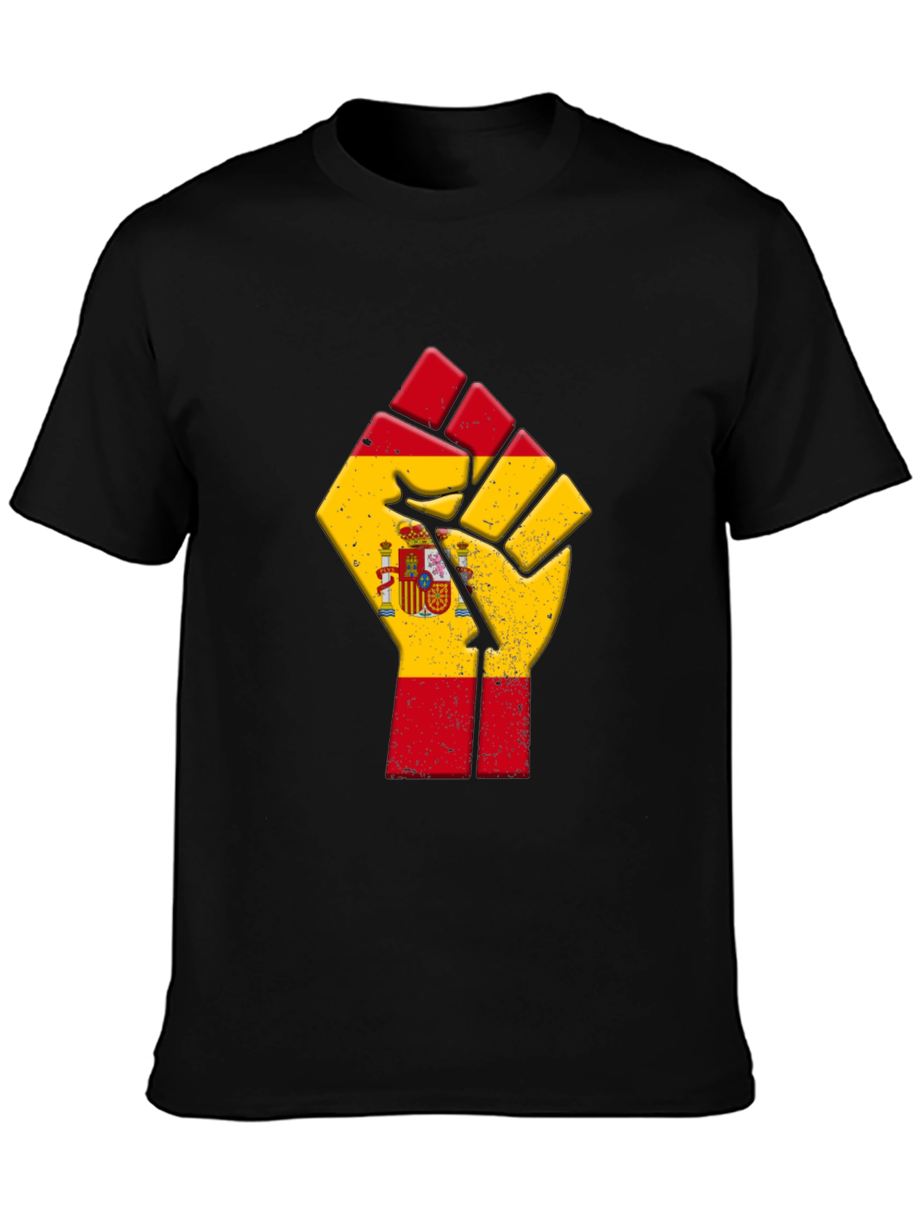 Spain Flag Fist T-Shirt