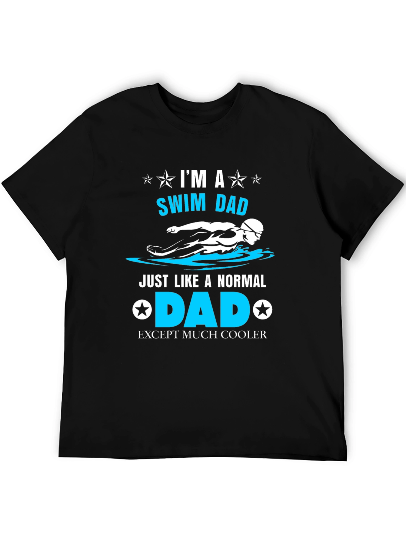 Swim Dad T-Shirt - Cool Fathers Day Gift