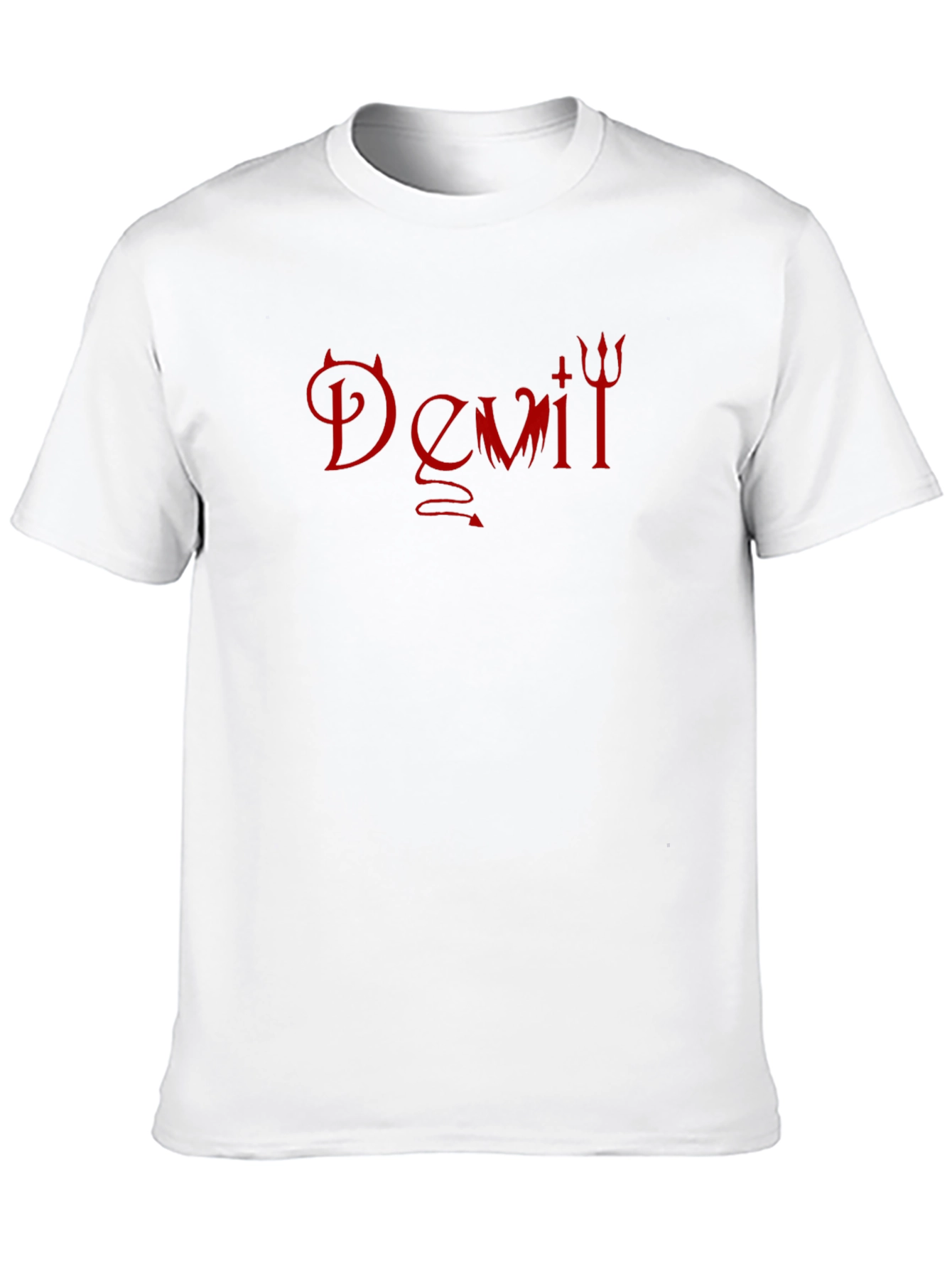 Devil Graphic T-Shirt - Soft Cotton Tee