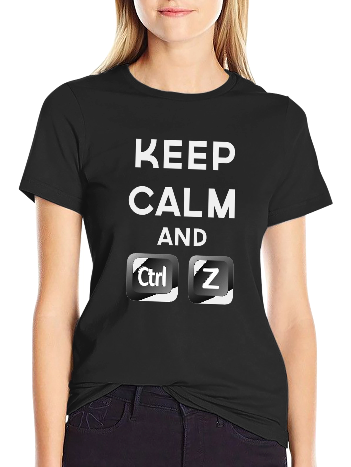 Keep Calm and Ctrl+Z - Funny Programmer T-Shirt