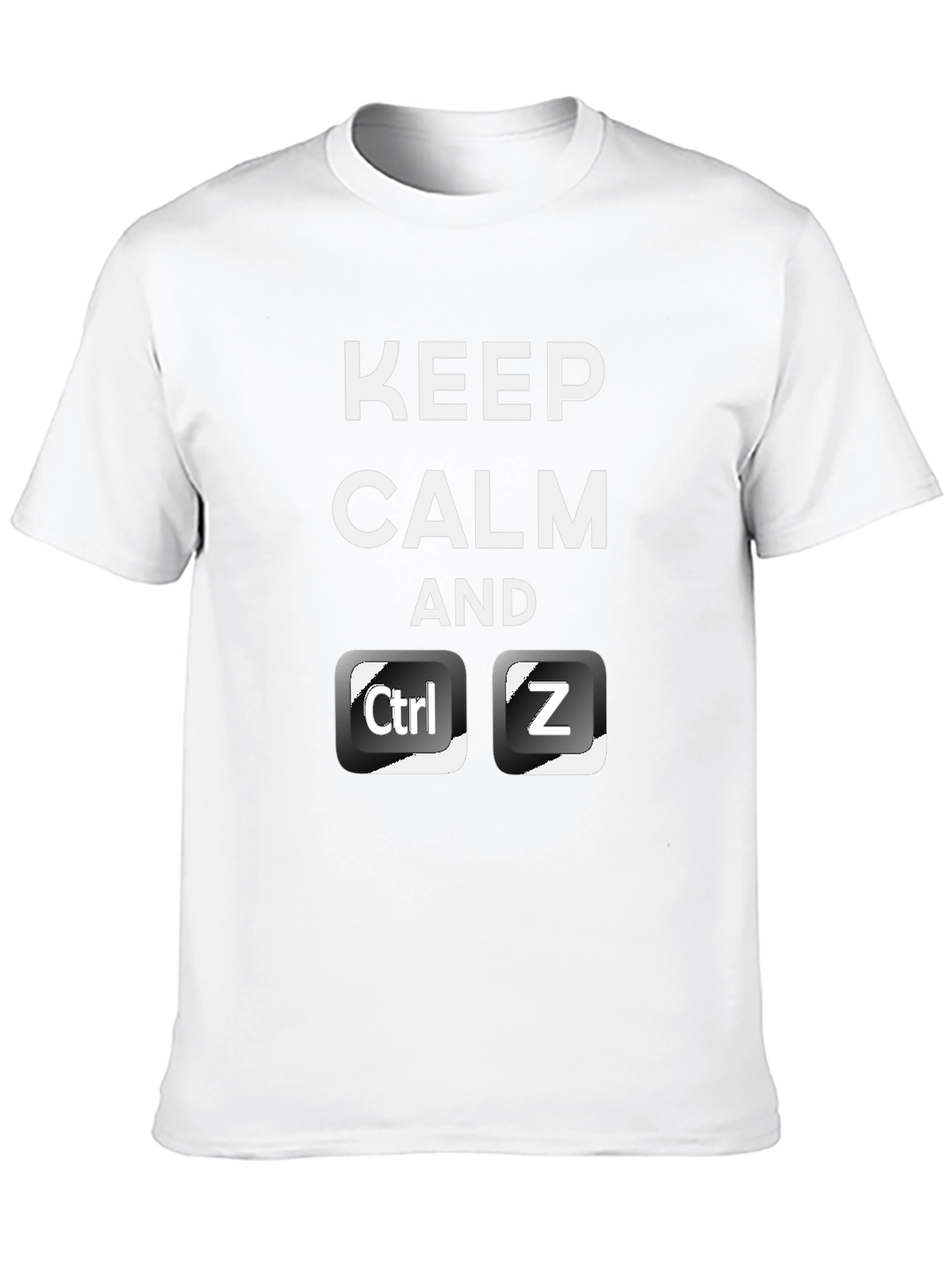 Keep Calm and Ctrl+Z - Funny Programmer T-Shirt