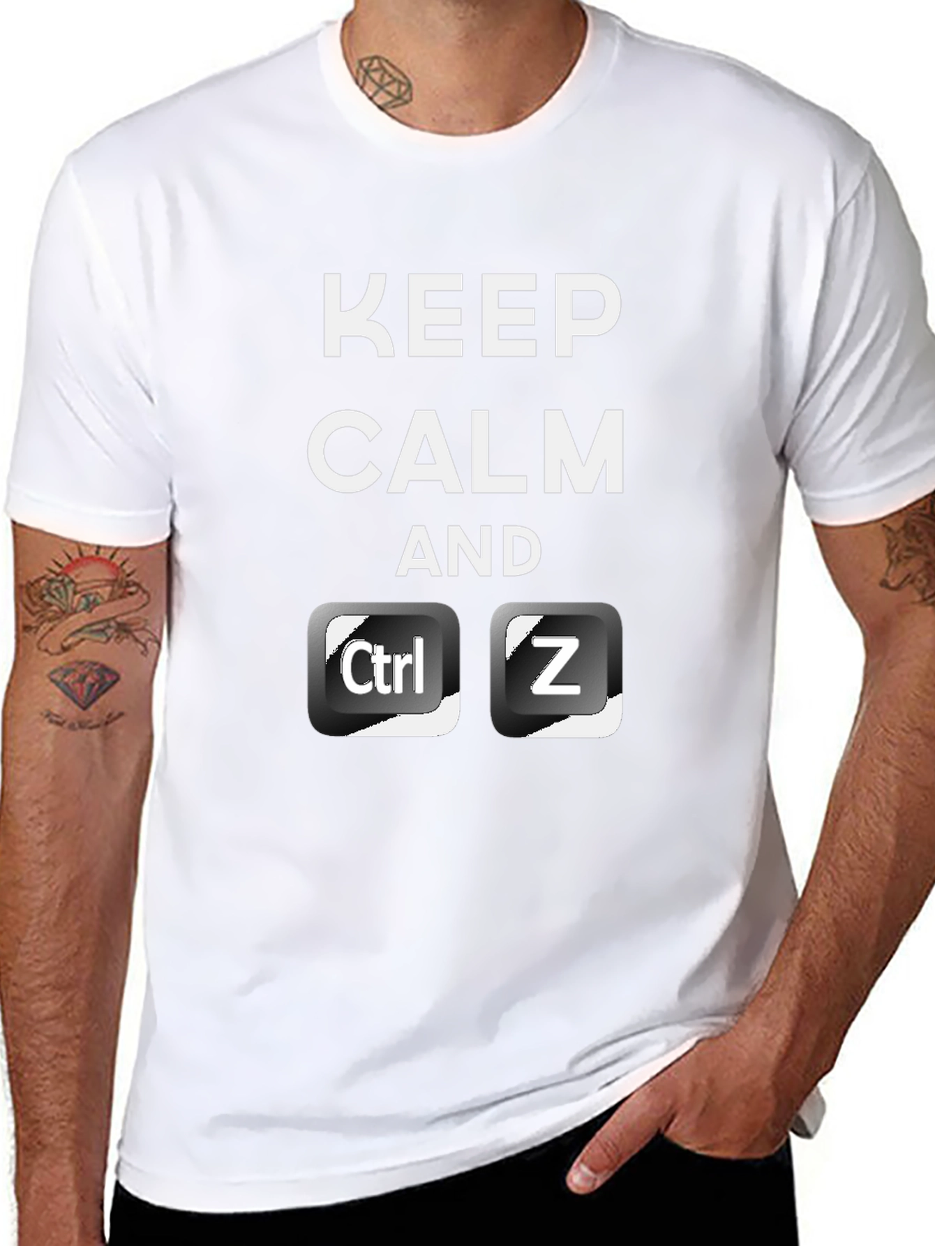 Keep Calm and Ctrl+Z - Funny Programmer T-Shirt