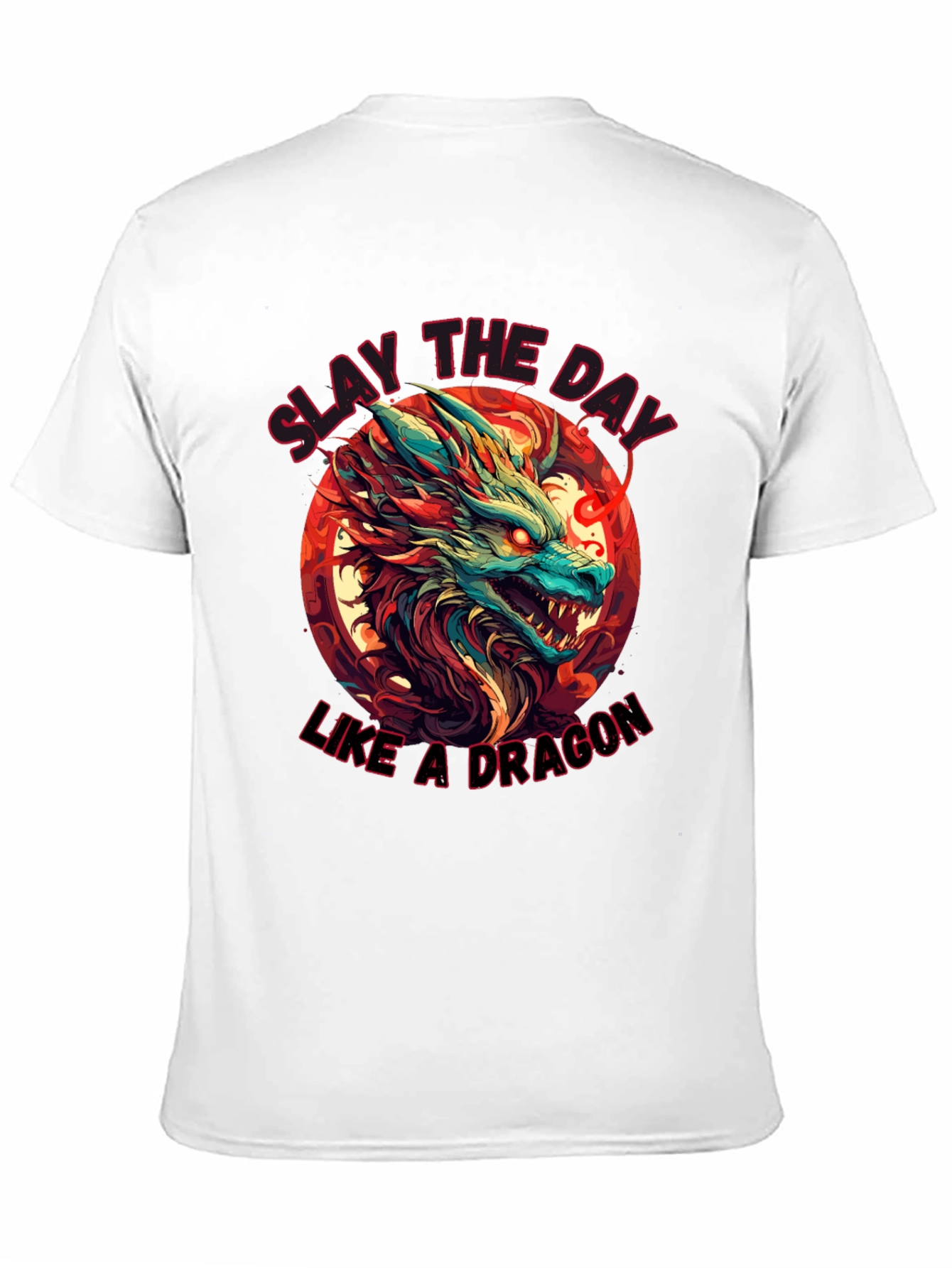 Slay the Day Dragon Graphic Tee