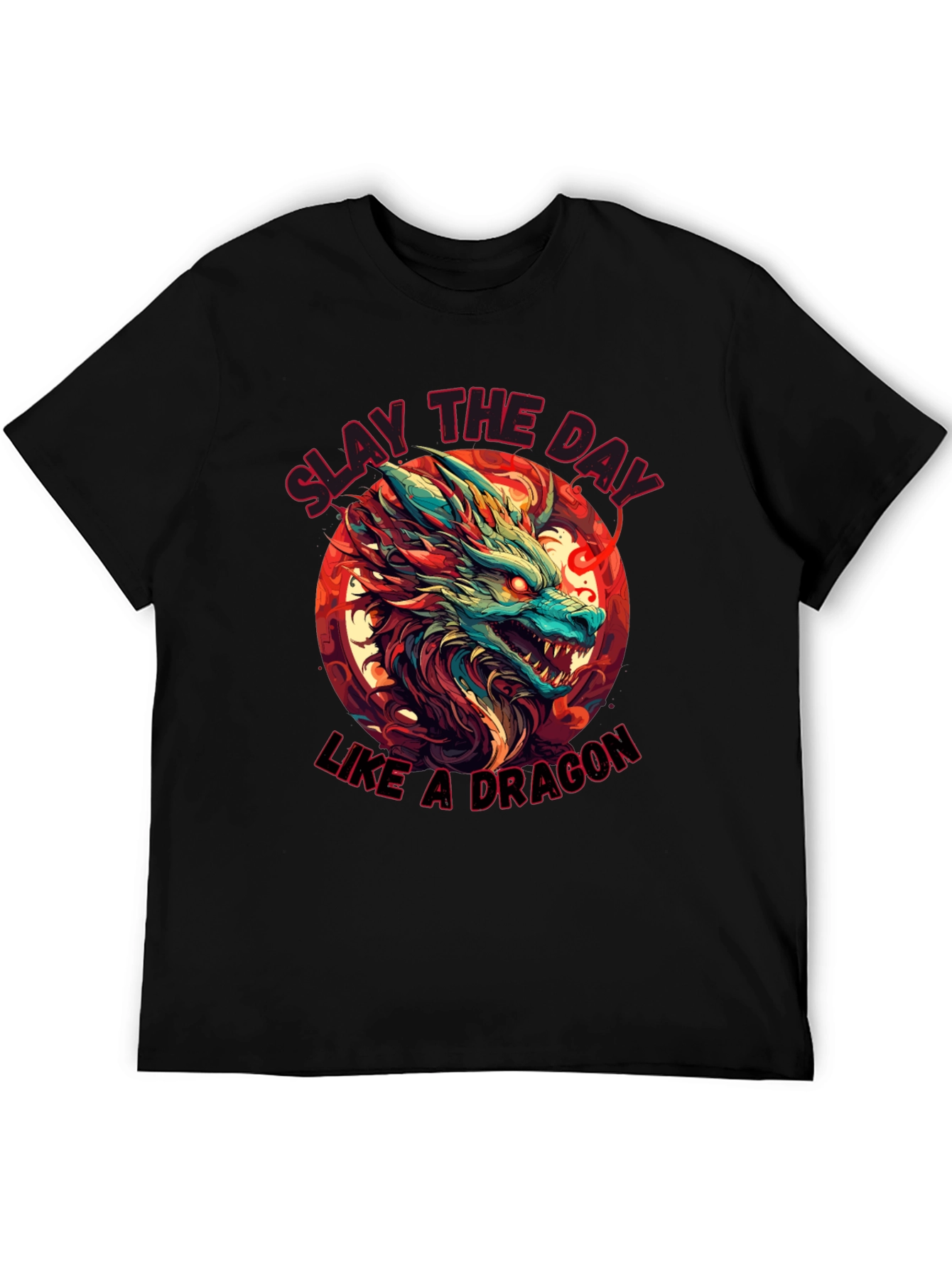 Slay the Day Dragon Graphic Tee