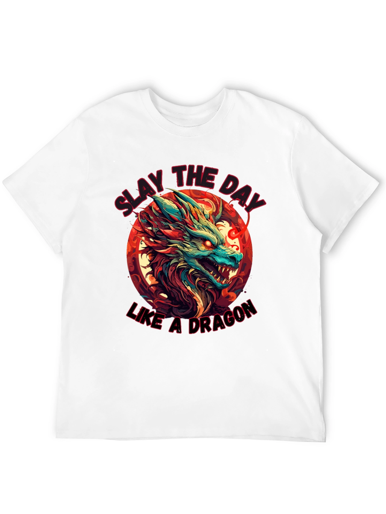 Slay the Day Dragon Graphic Tee