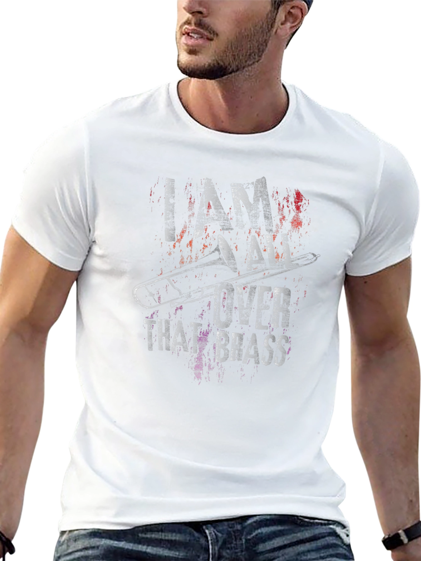 I Am All Over That Brass Trombone T-Shirt