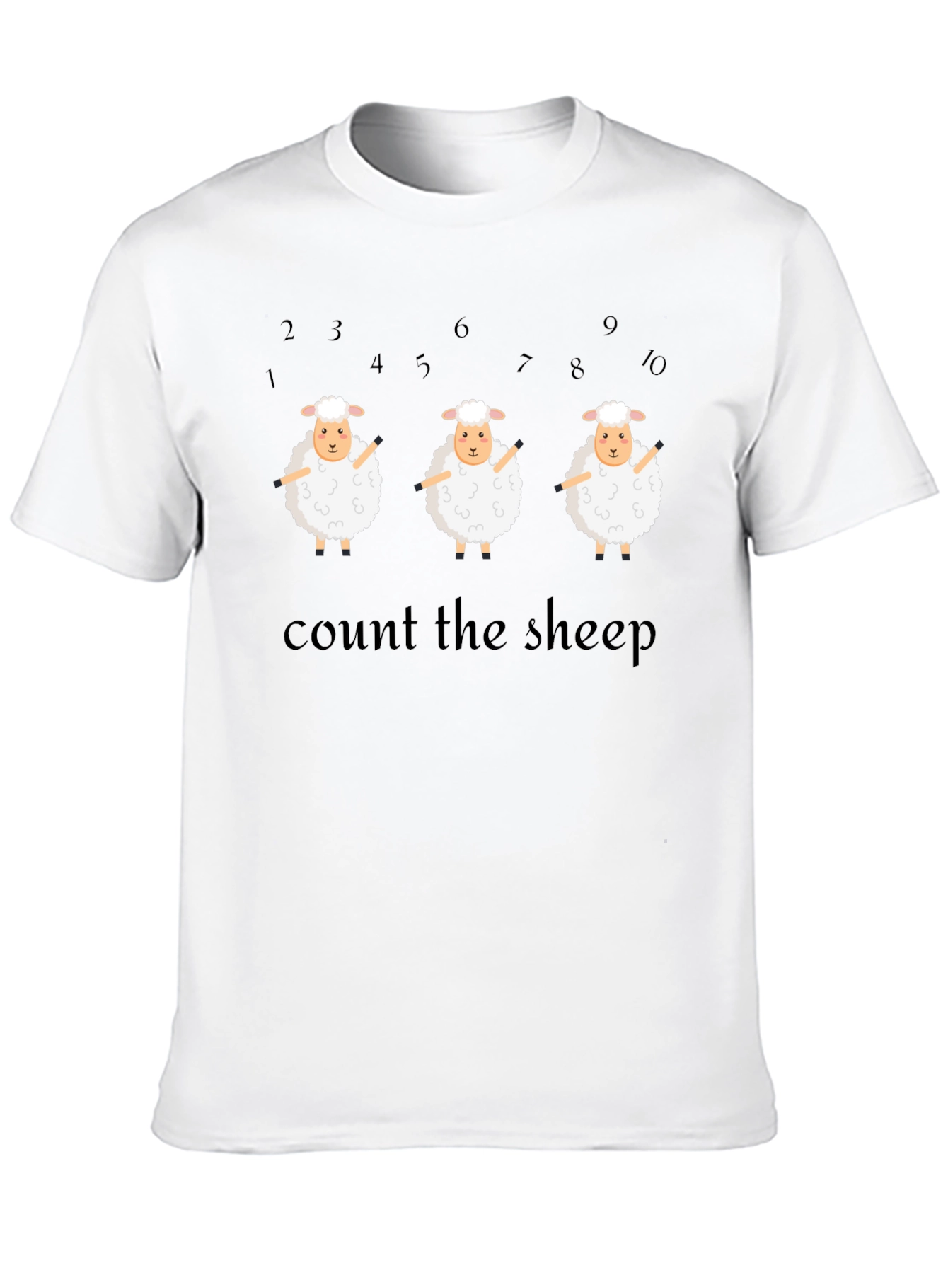 Count the Sheep Graphic T-Shirt