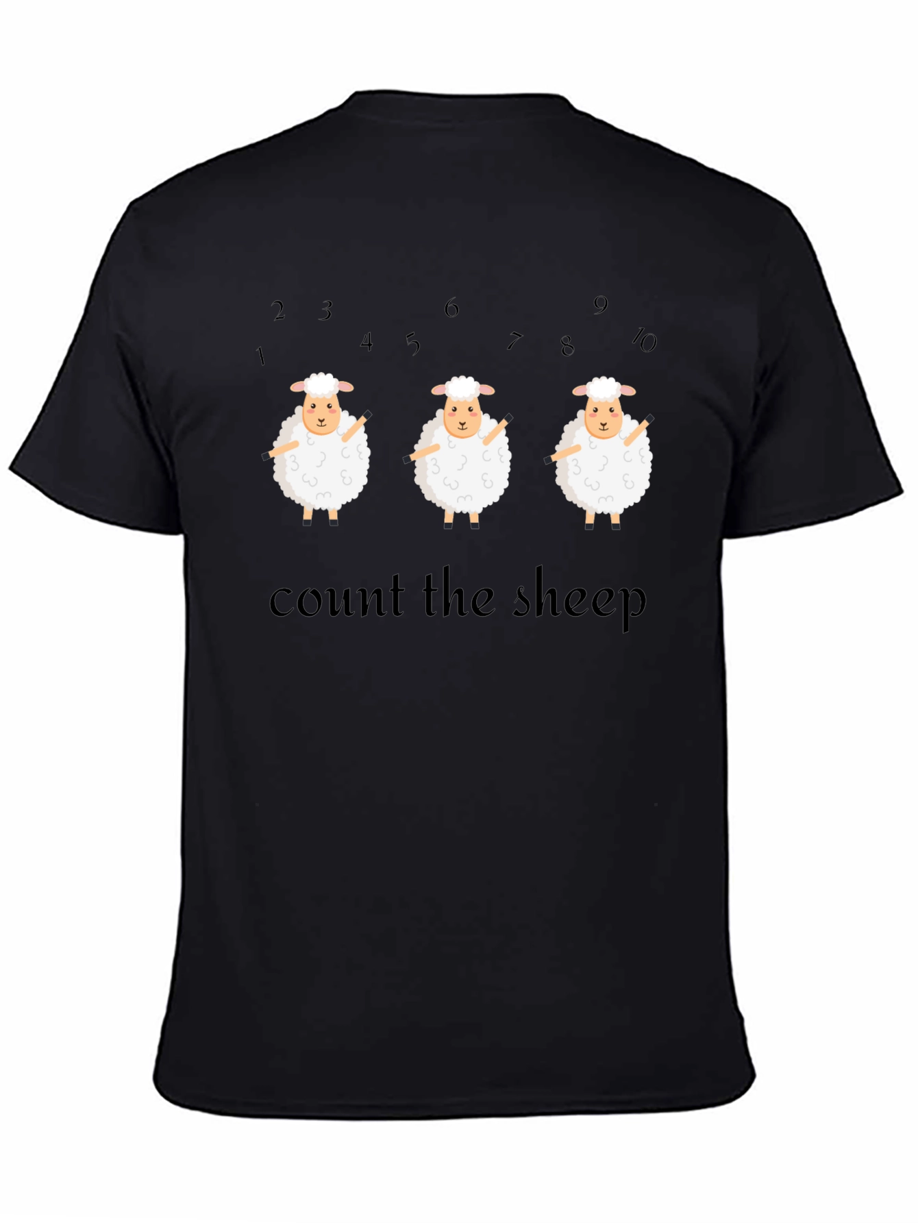 Count the Sheep Graphic T-Shirt