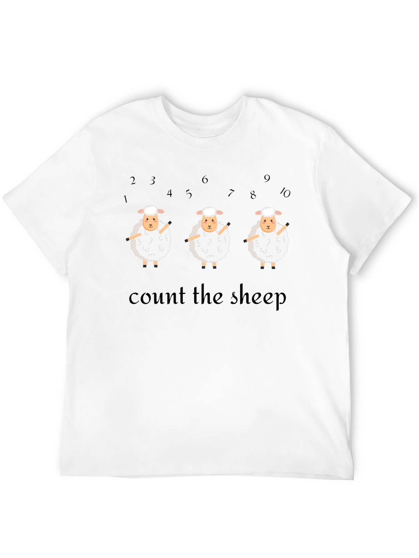 Count the Sheep Graphic T-Shirt