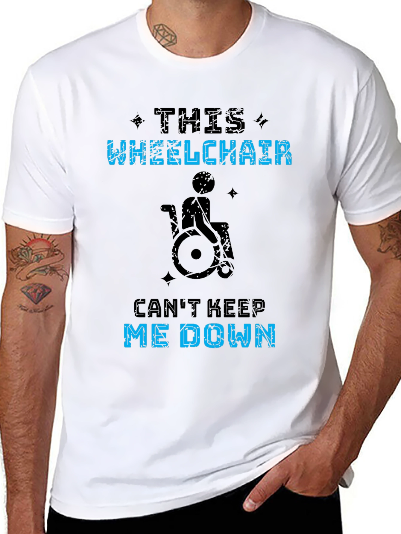 Wheelchair Pride T-Shirt - Disability Awareness Tee