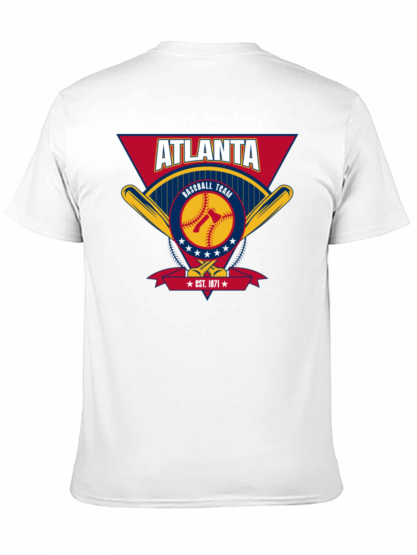 Atlanta Baseball Team Graphic T-Shirt