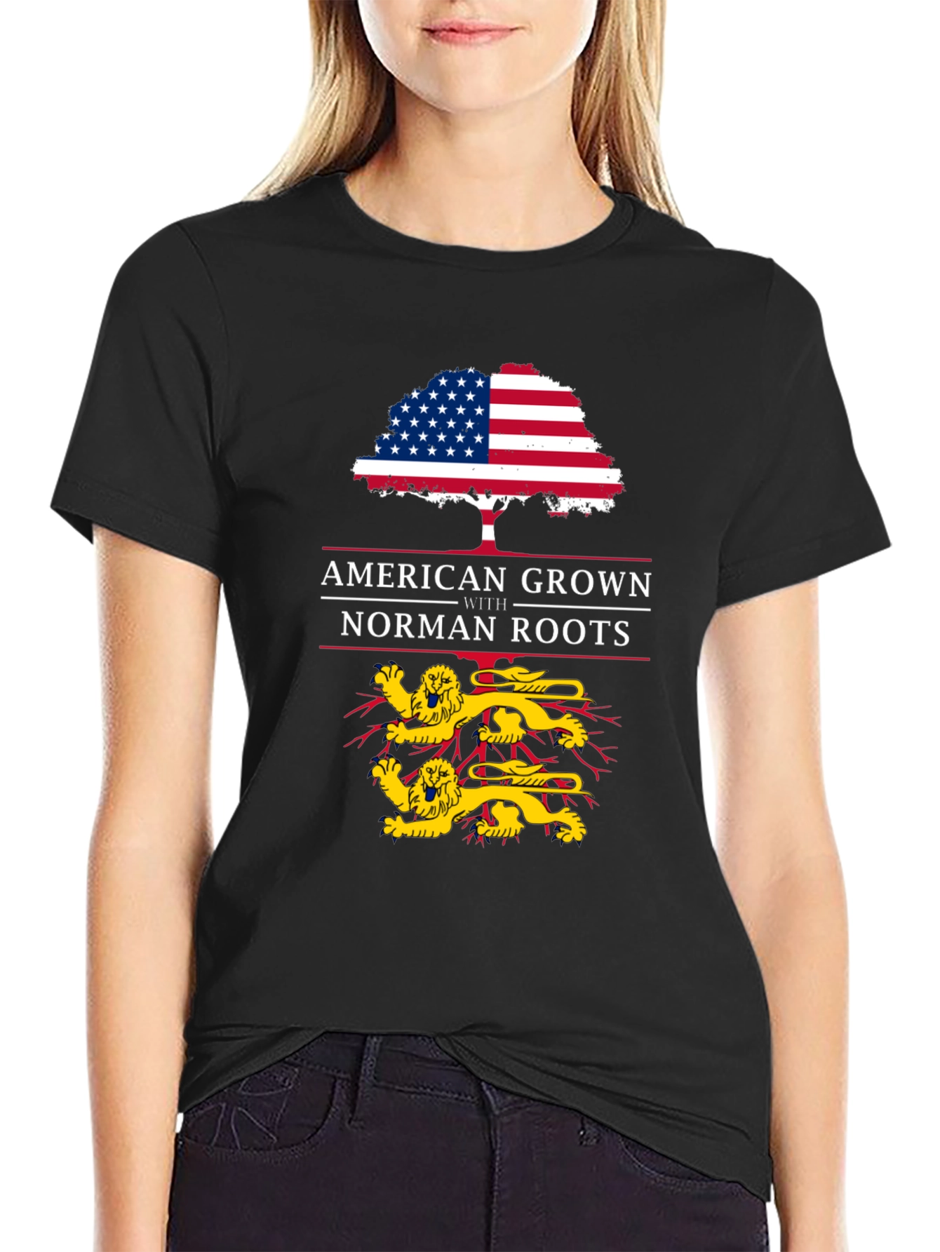 American Grown with Norman Roots T-Shirt