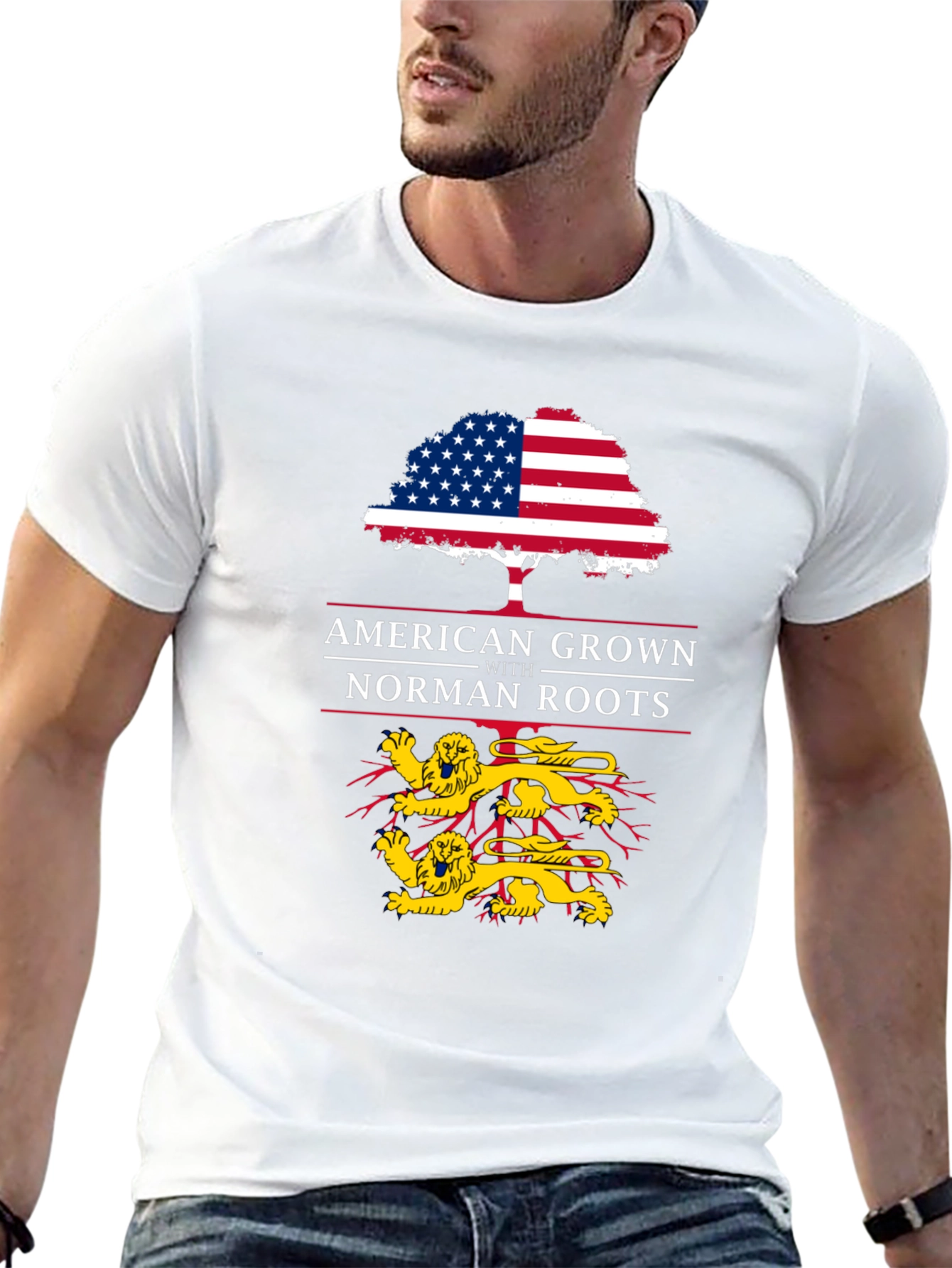 American Grown with Norman Roots T-Shirt