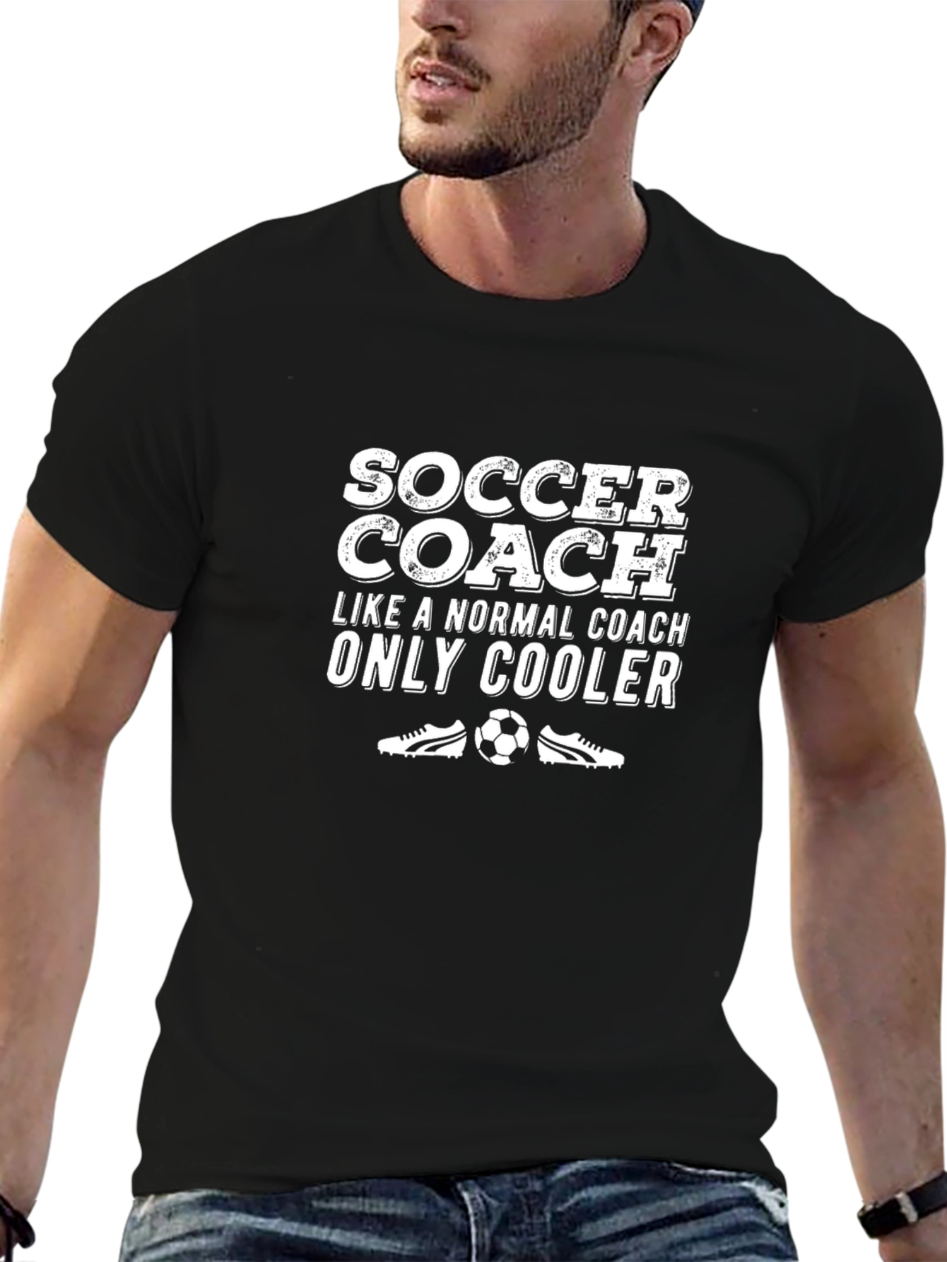 Soccer Coach T-Shirt - Cooler Than Normal