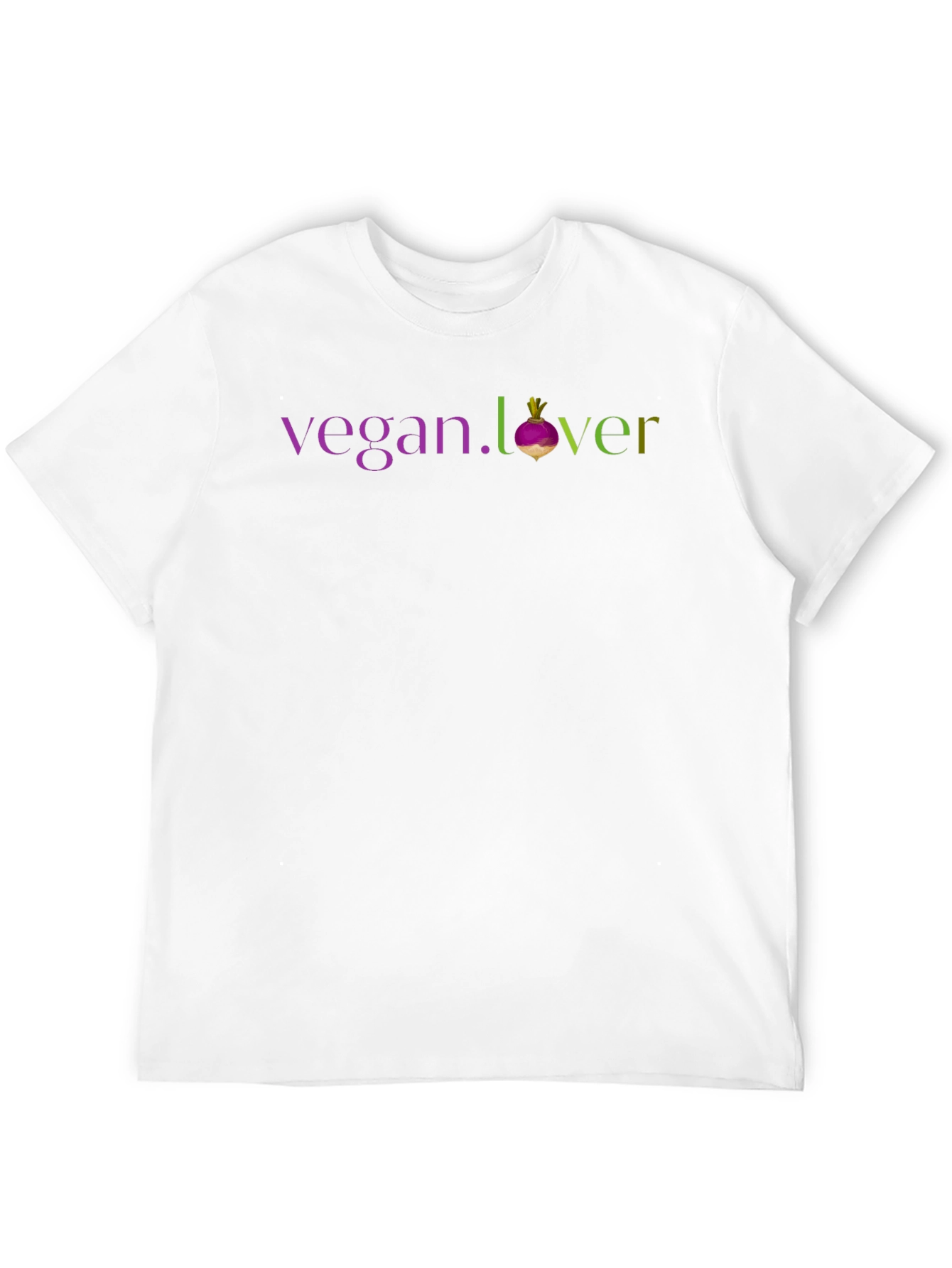 Vegan Lover T-Shirt - Unique Turnip Design