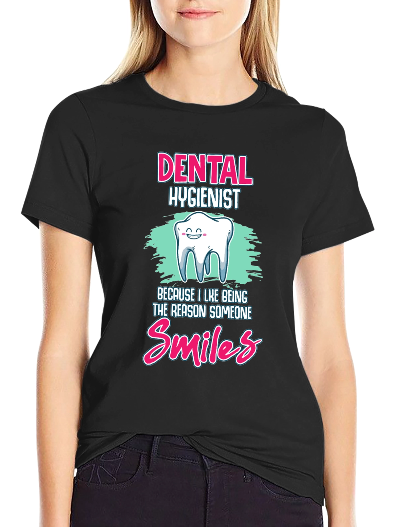 Dental Hygienist Smiles T-Shirt