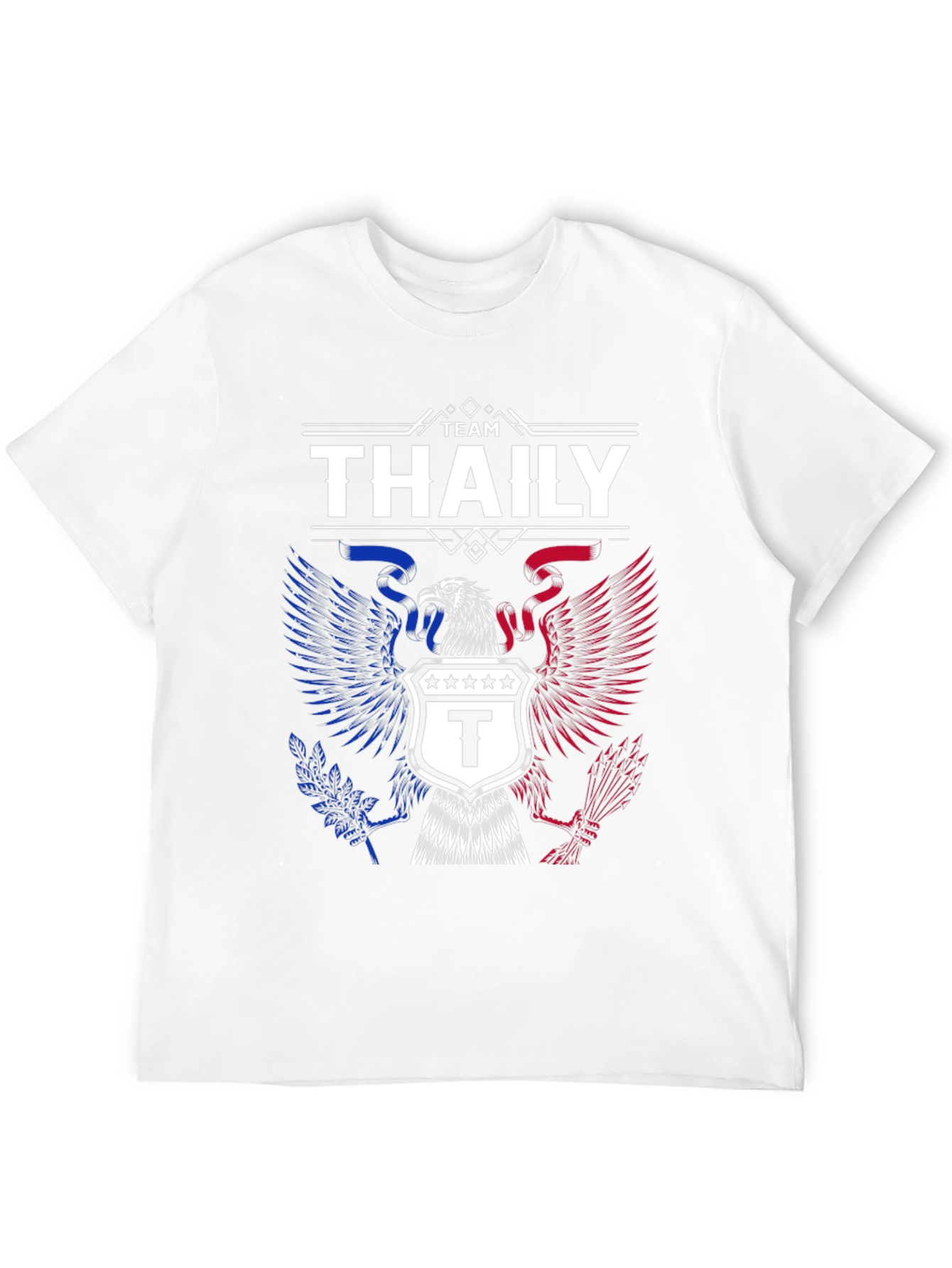 Team Thaily Patriotic T-Shirt: Eagle Shield Design