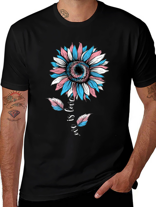 Transgender Pride Sunflower Tee
