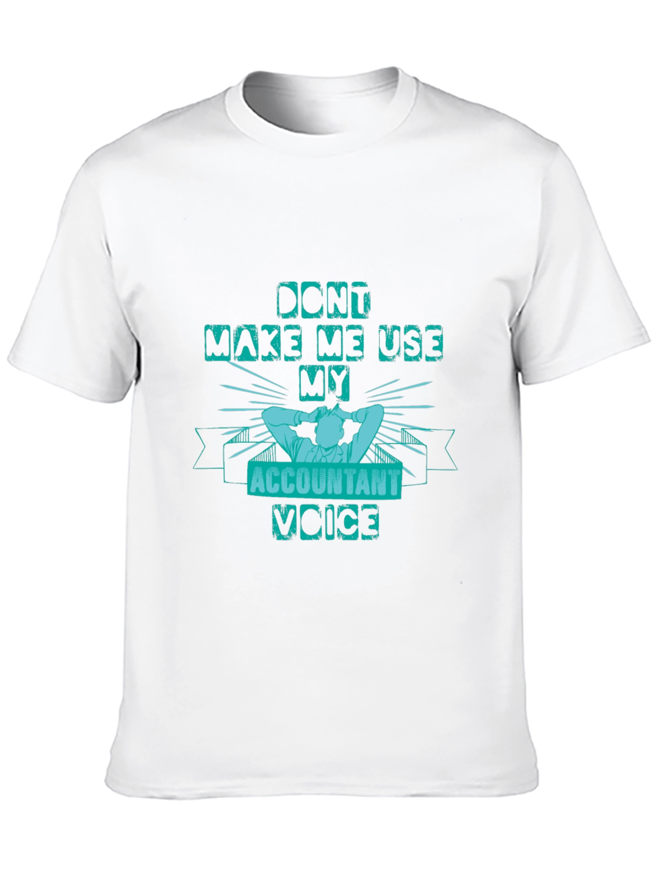 Accountant Voice Funny Graphic Tee