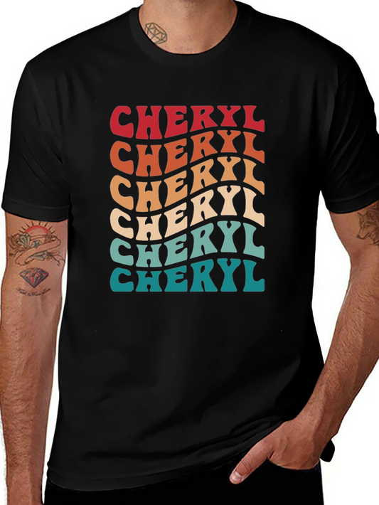 Retro Cheryl Name T-Shirt