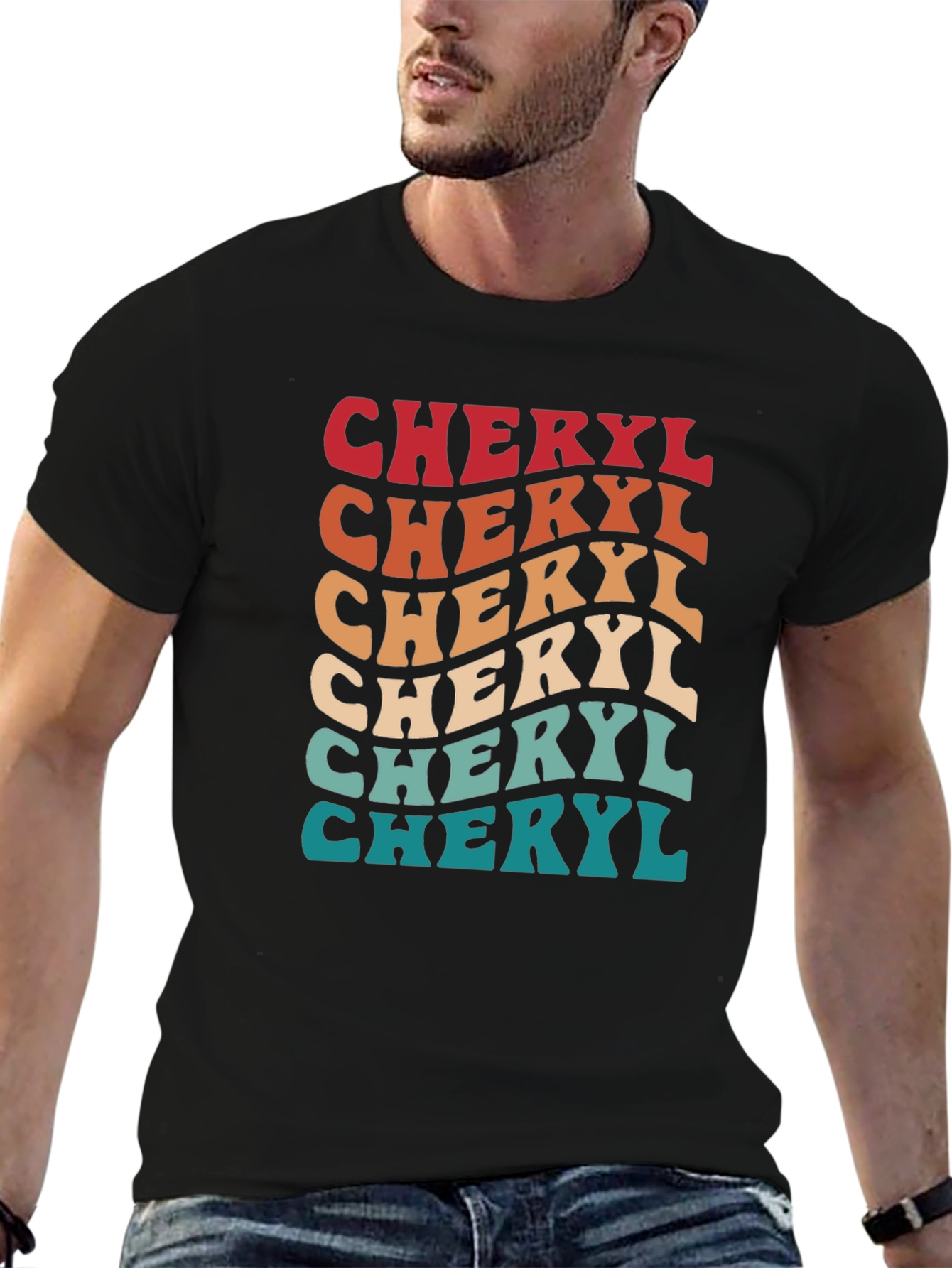 Retro Cheryl Name T-Shirt