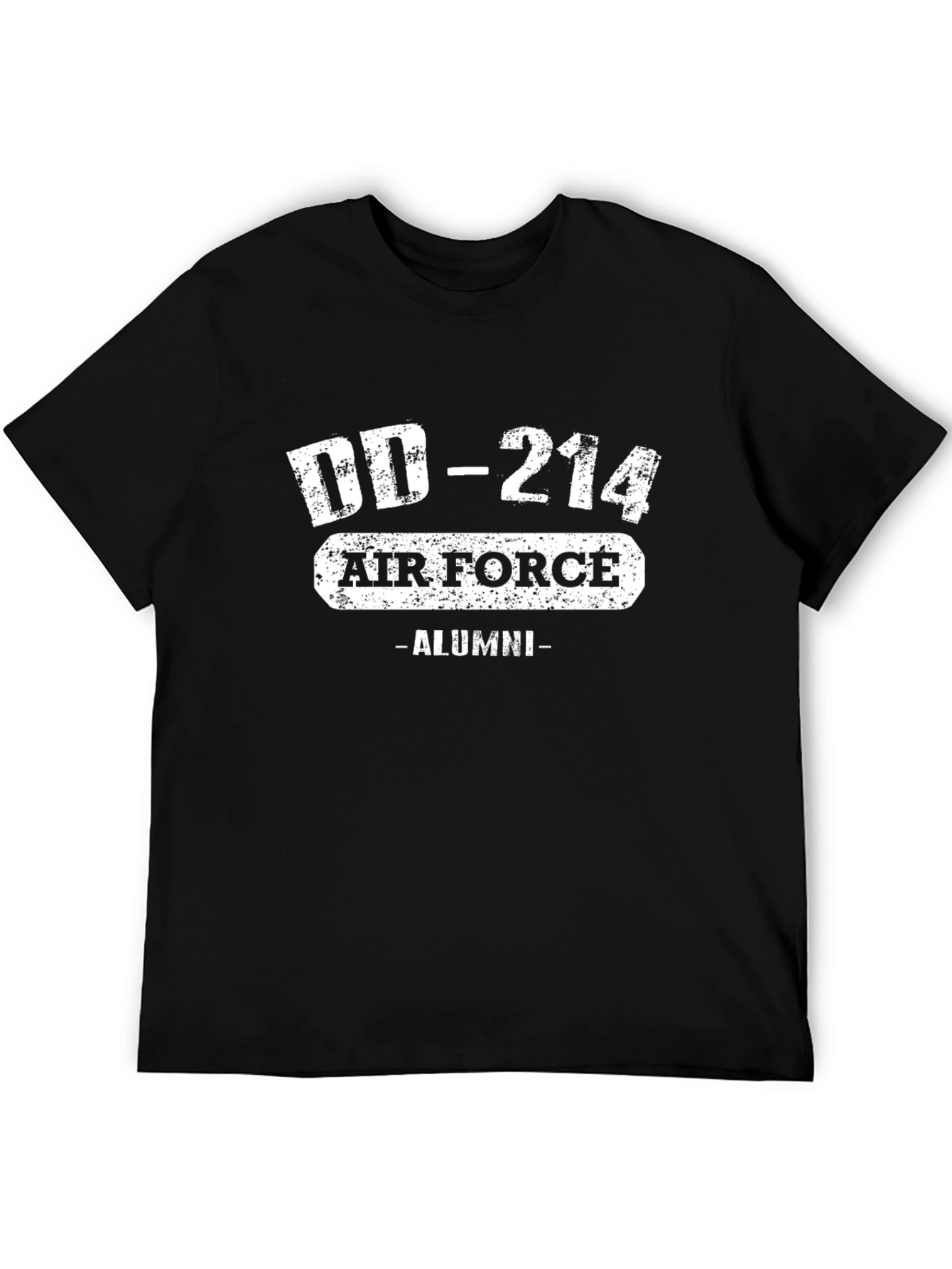 Air Force Alumni DD-214 Black T-Shirt