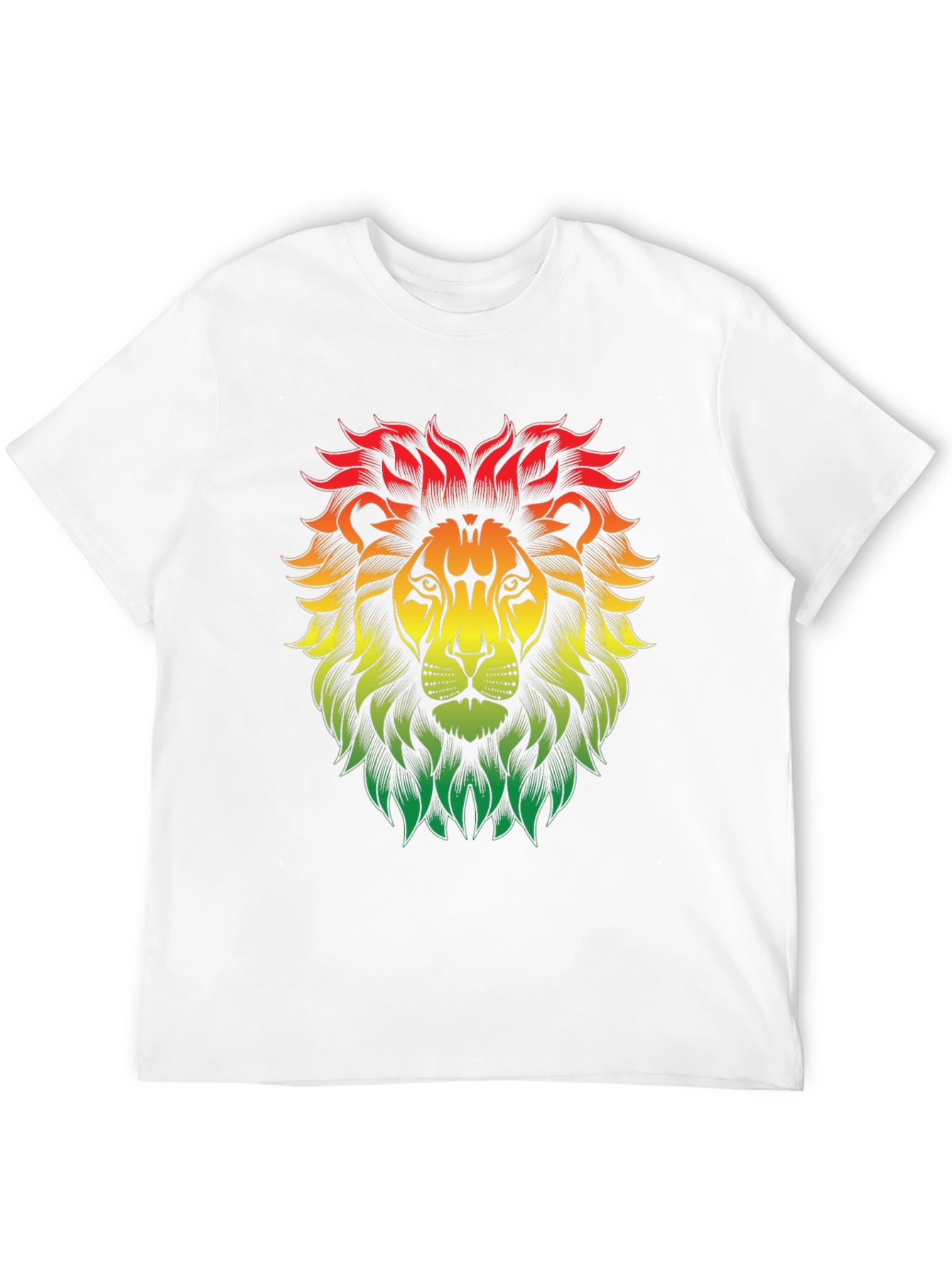 Rasta Lion T-Shirt - Reggae Vibes