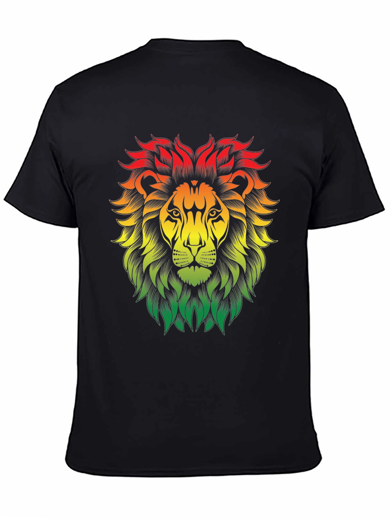 Rasta Lion T-Shirt - Reggae Vibes