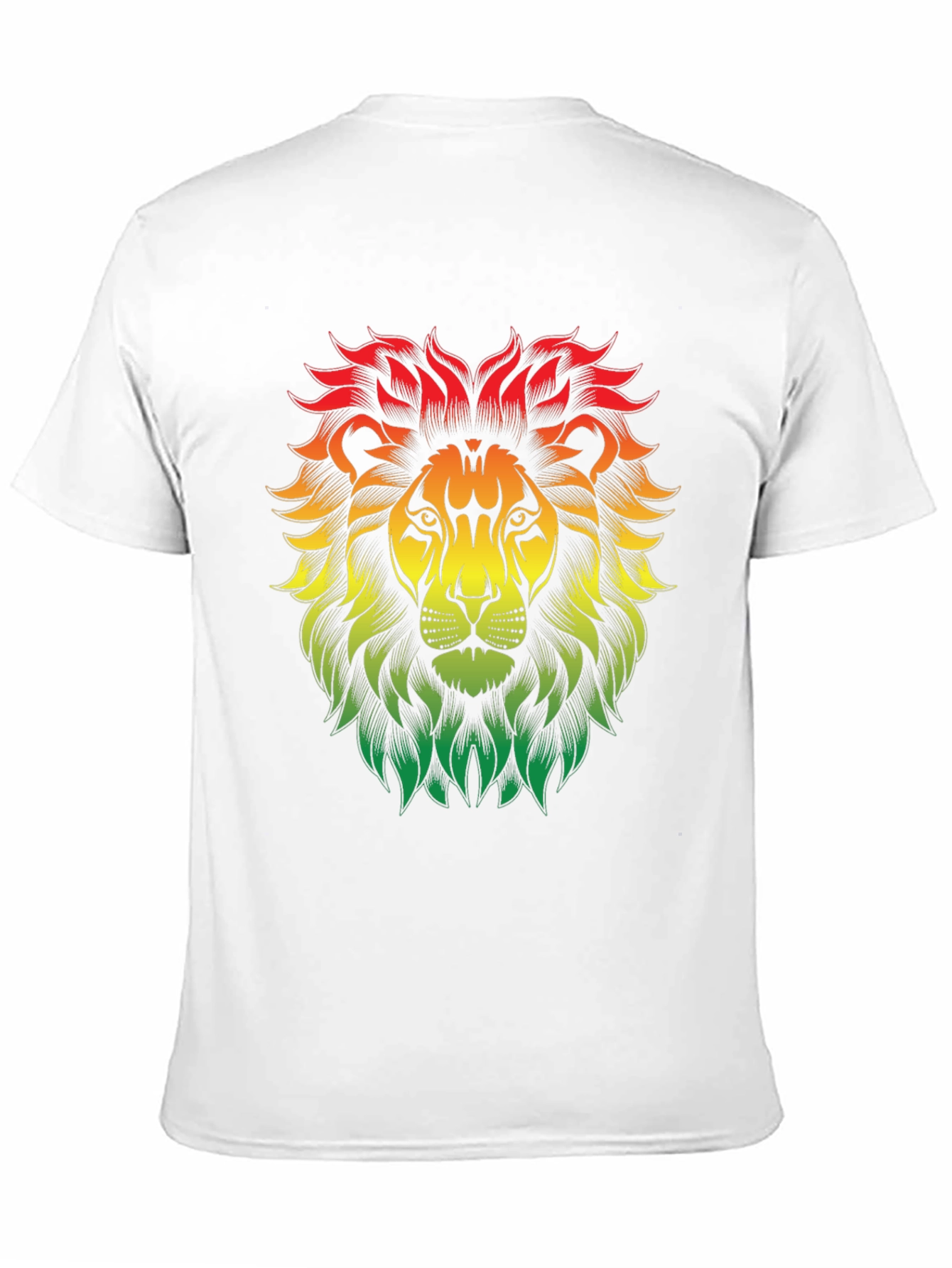 Rasta Lion T-Shirt - Reggae Vibes