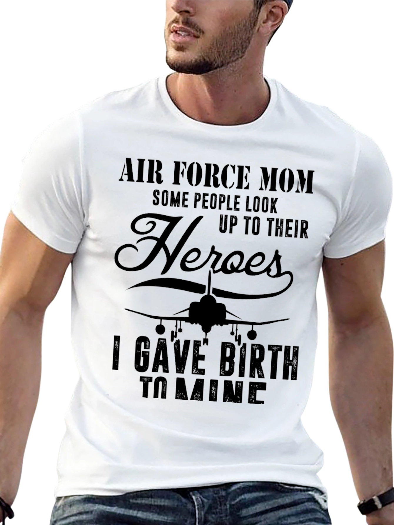 Air Force Mom Heroes T-Shirt