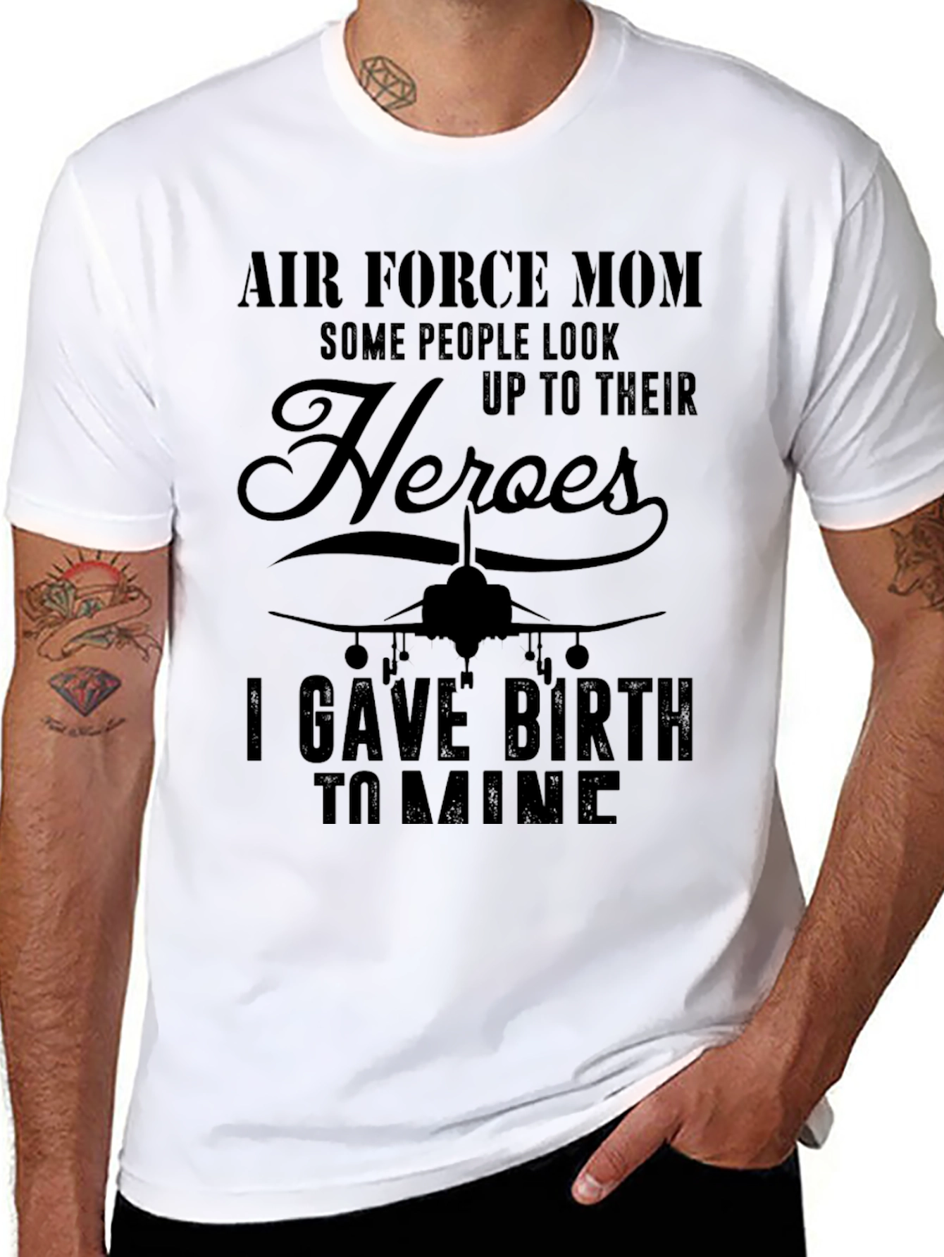 Air Force Mom Heroes T-Shirt