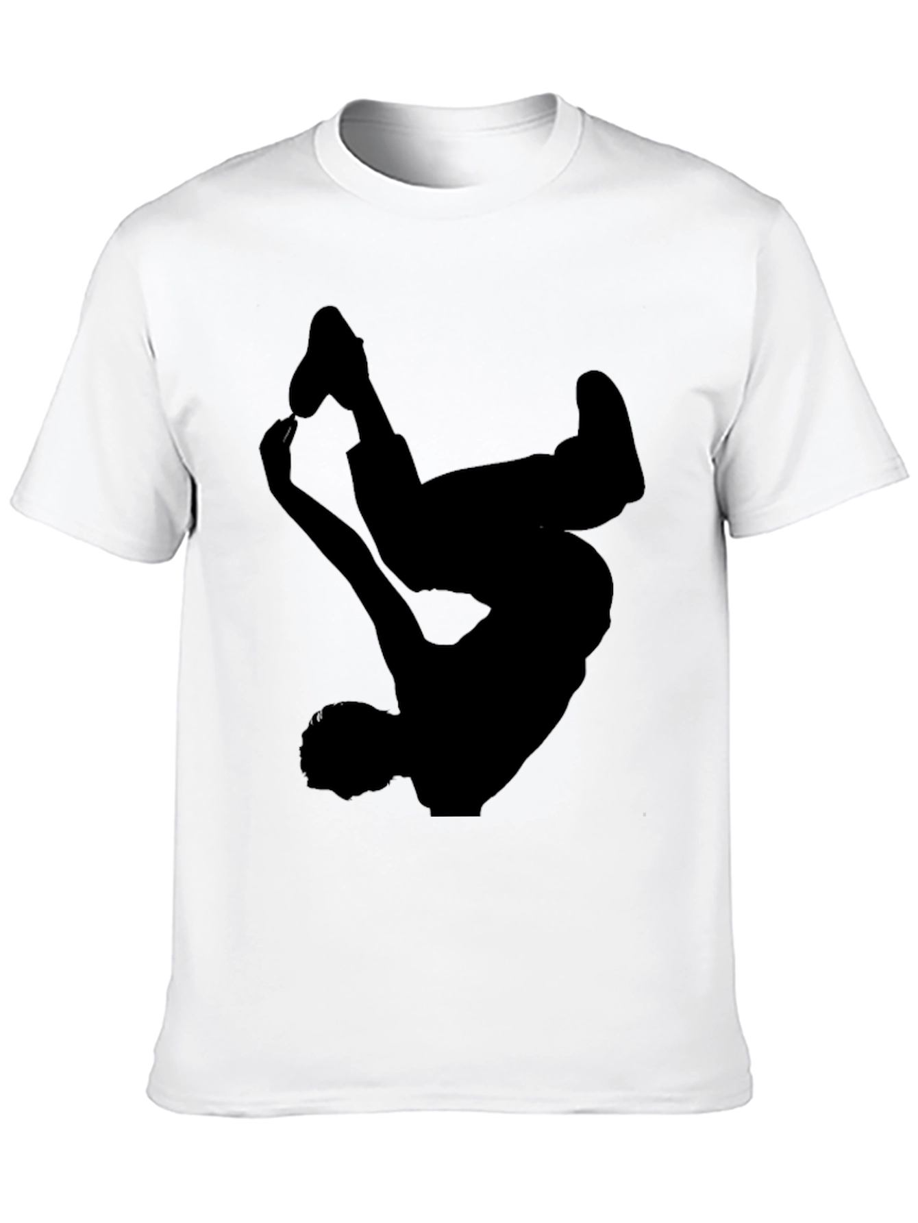 Black Breakdancer Graphic Tee