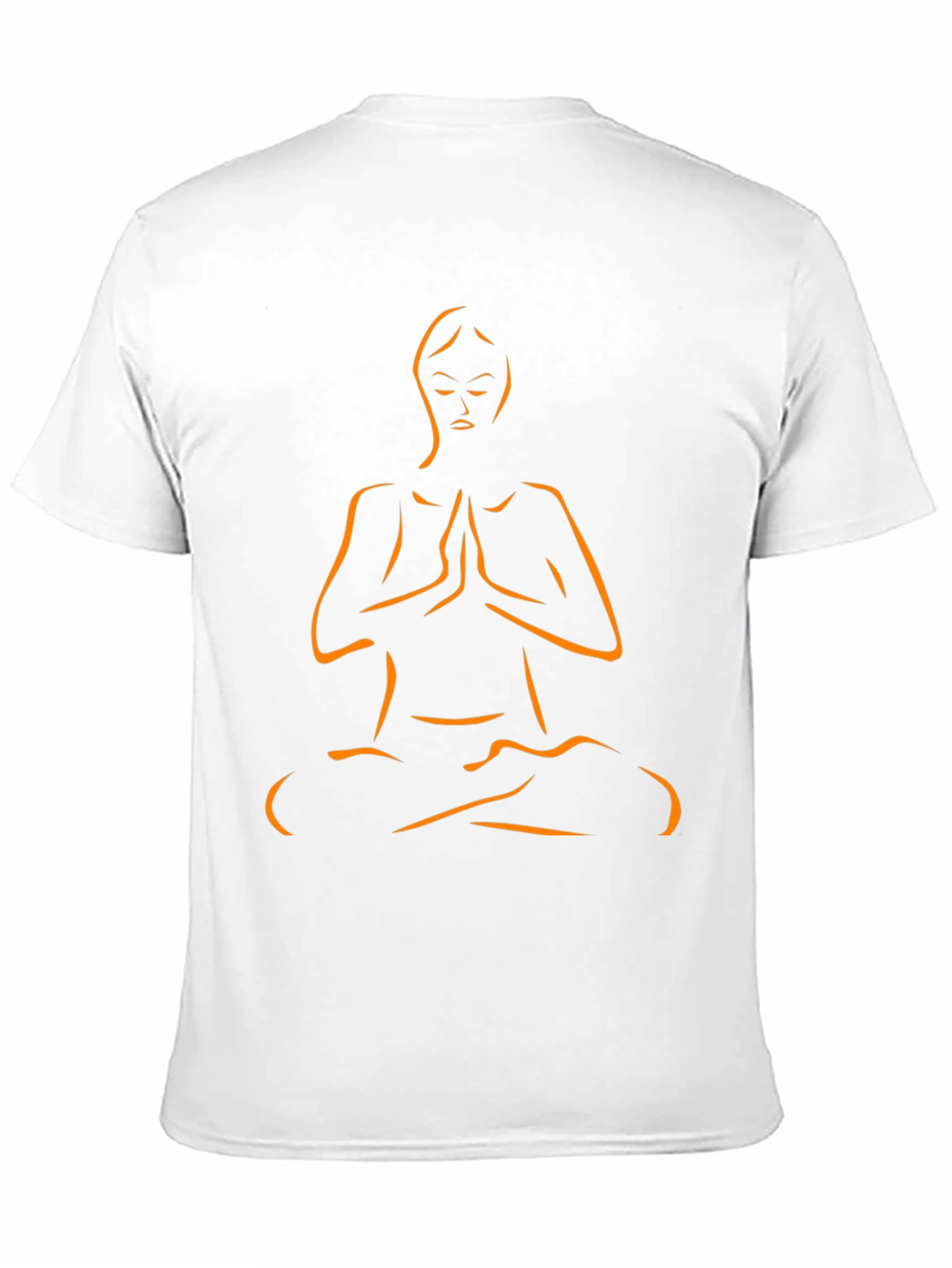 Yoga Pose Graphic T-Shirt - Black