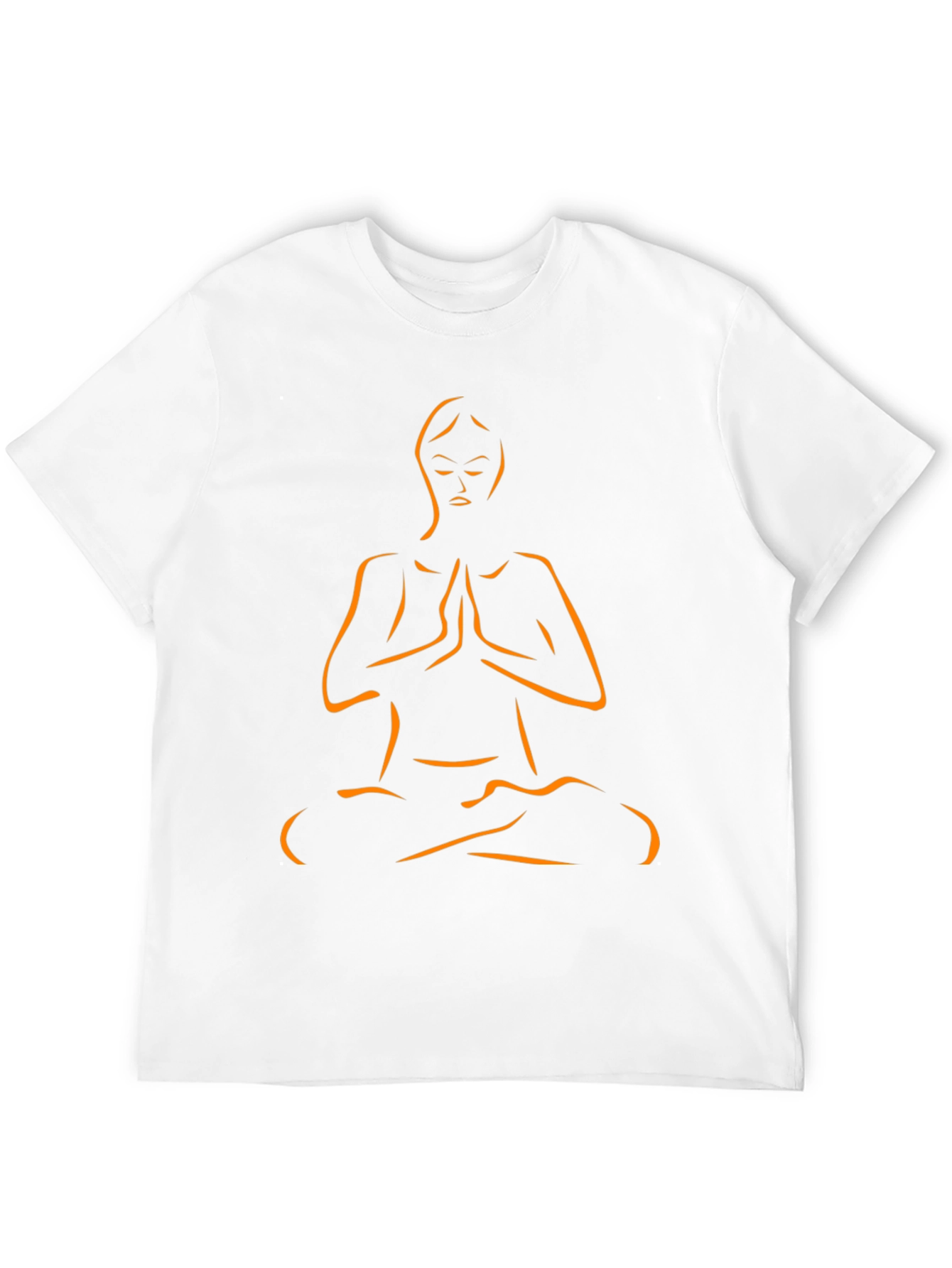 Yoga Pose Graphic T-Shirt - Black