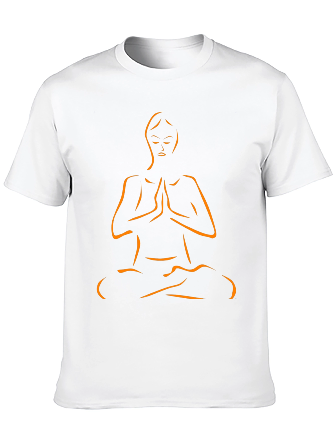 Yoga Pose Graphic T-Shirt - Black
