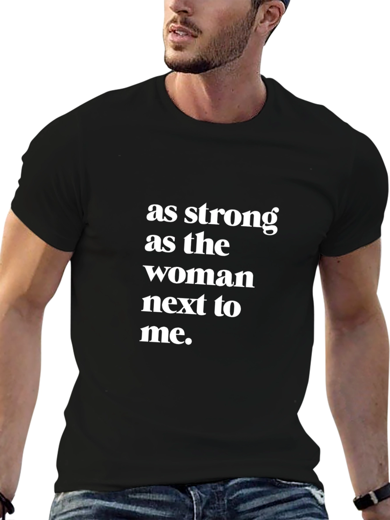 Strong Woman Graphic Tee - Empowering Womens T-Shirt