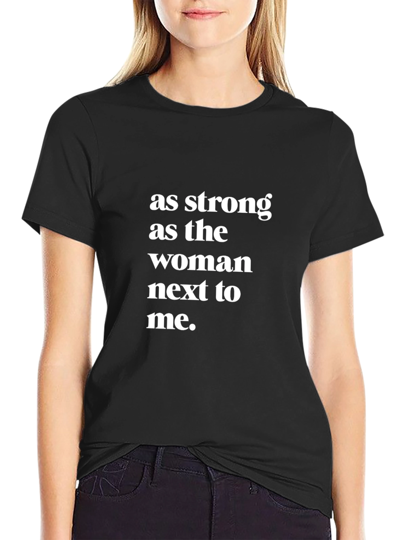 Strong Woman Graphic Tee - Empowering Womens T-Shirt