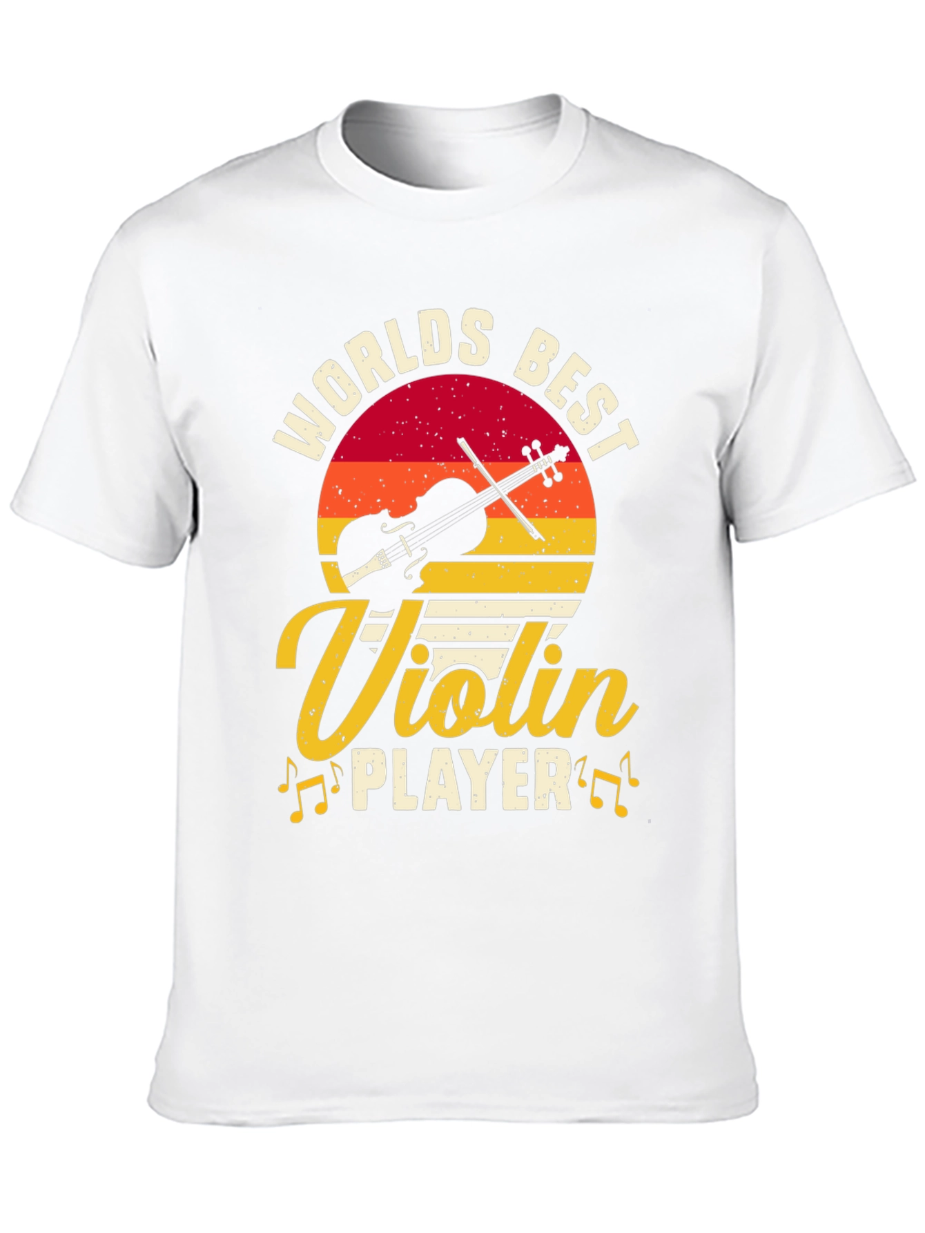 Worlds Best Violin Player Graphic Tee - Black