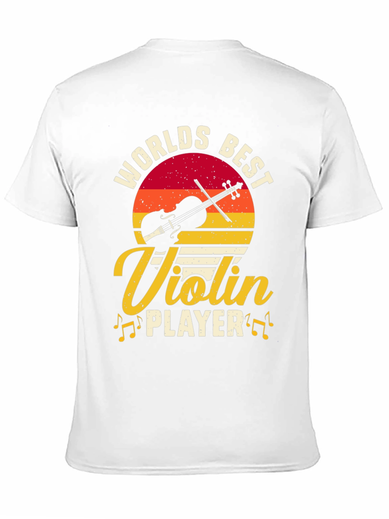 Worlds Best Violin Player Graphic Tee - Black