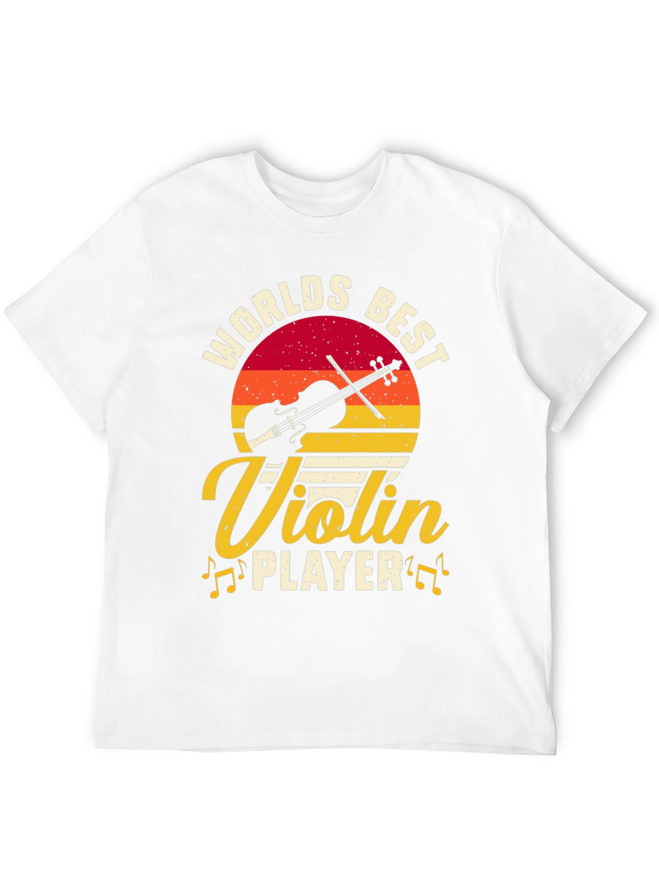 Worlds Best Violin Player Graphic Tee - Black